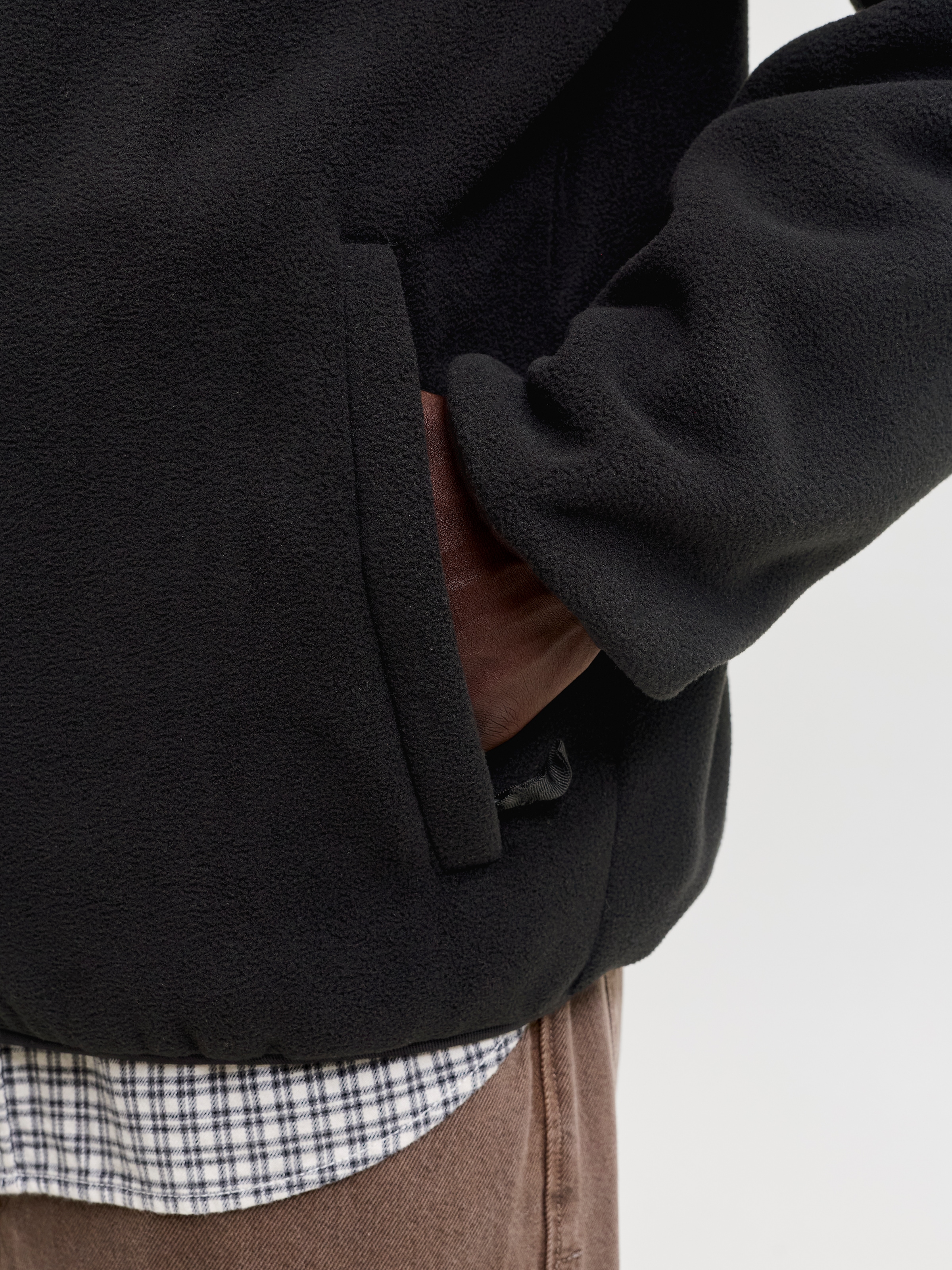 Jack & Jones Fleecejacke »JJEMASON FLEECE SN« Kunstfaser, regular fit