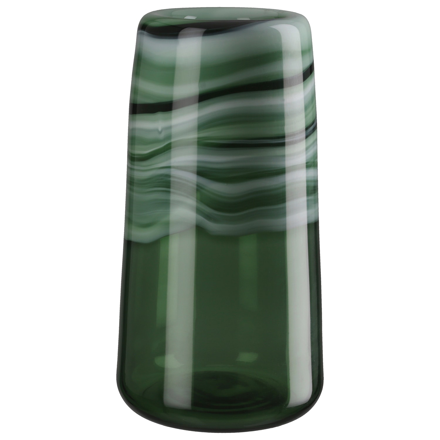 GILDE Vase de table »Verde« handgearbeitet, mundgeblasen, wasserdicht