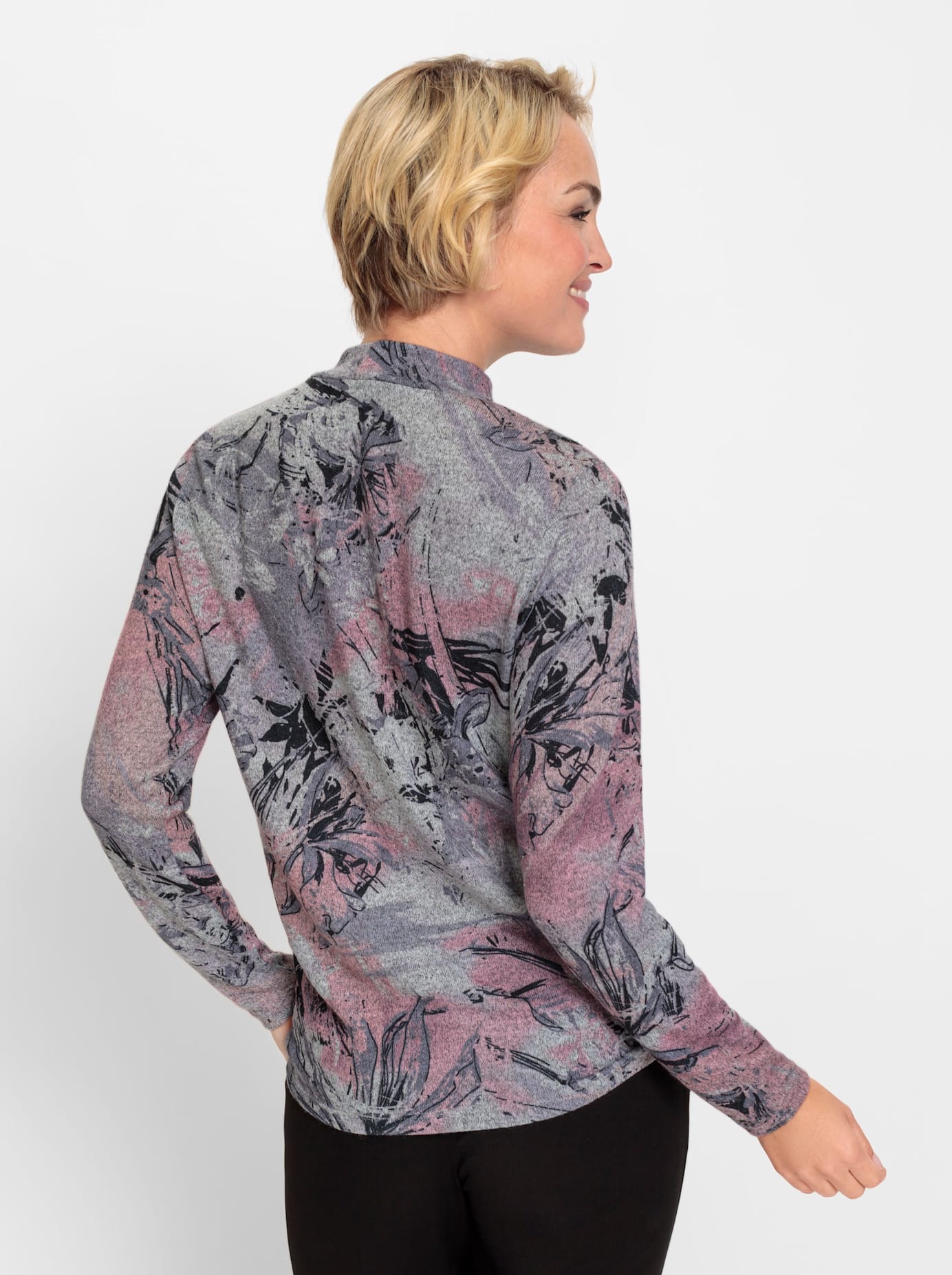 Classic T-shirt à col montant »Winter-Shirt« 1 cuis