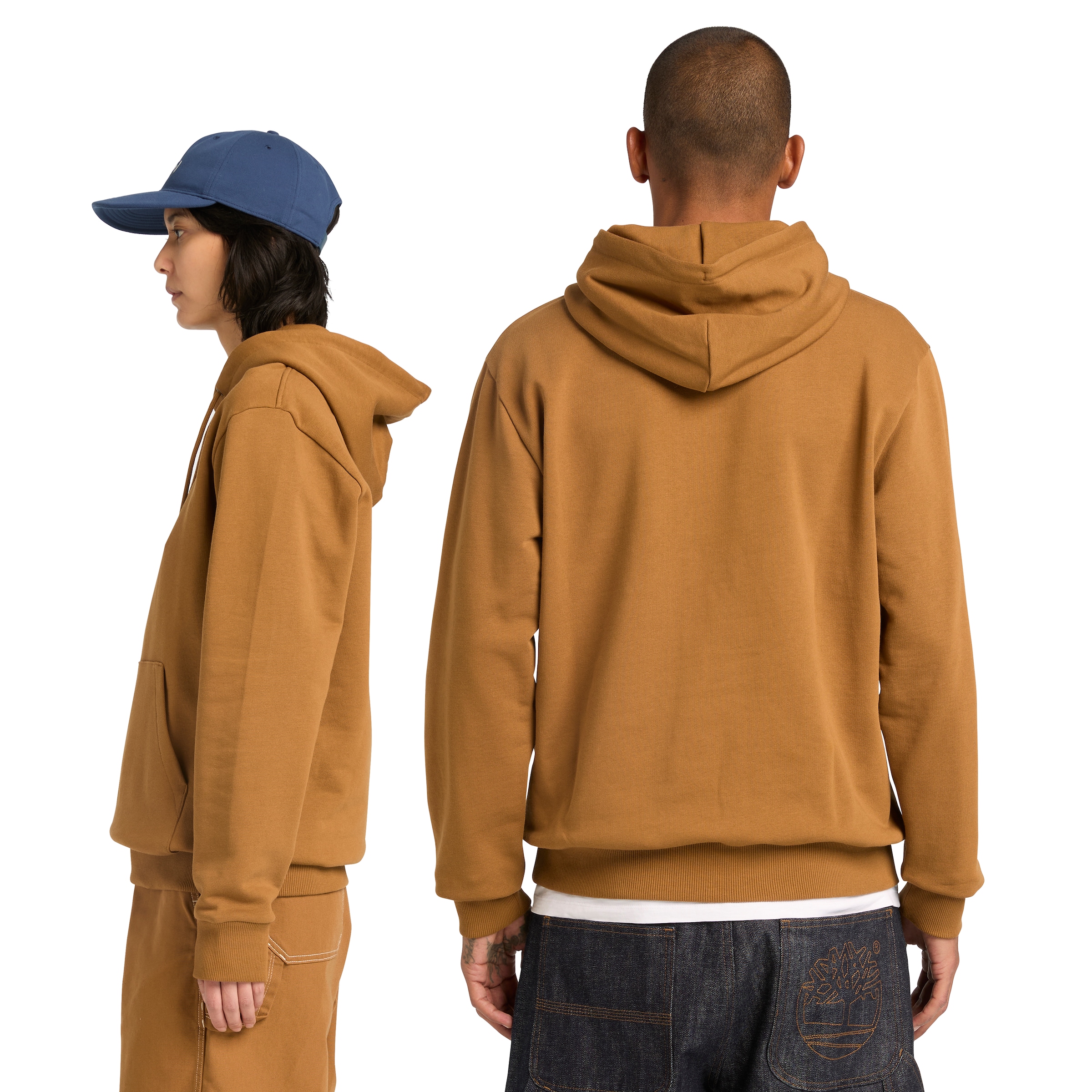 Timberland Sweat à capuche »Silicon Badge Hoodie (LB)«, für Erwachsene, sportlicher Stil, mit Kapuze, bequeme Passform
