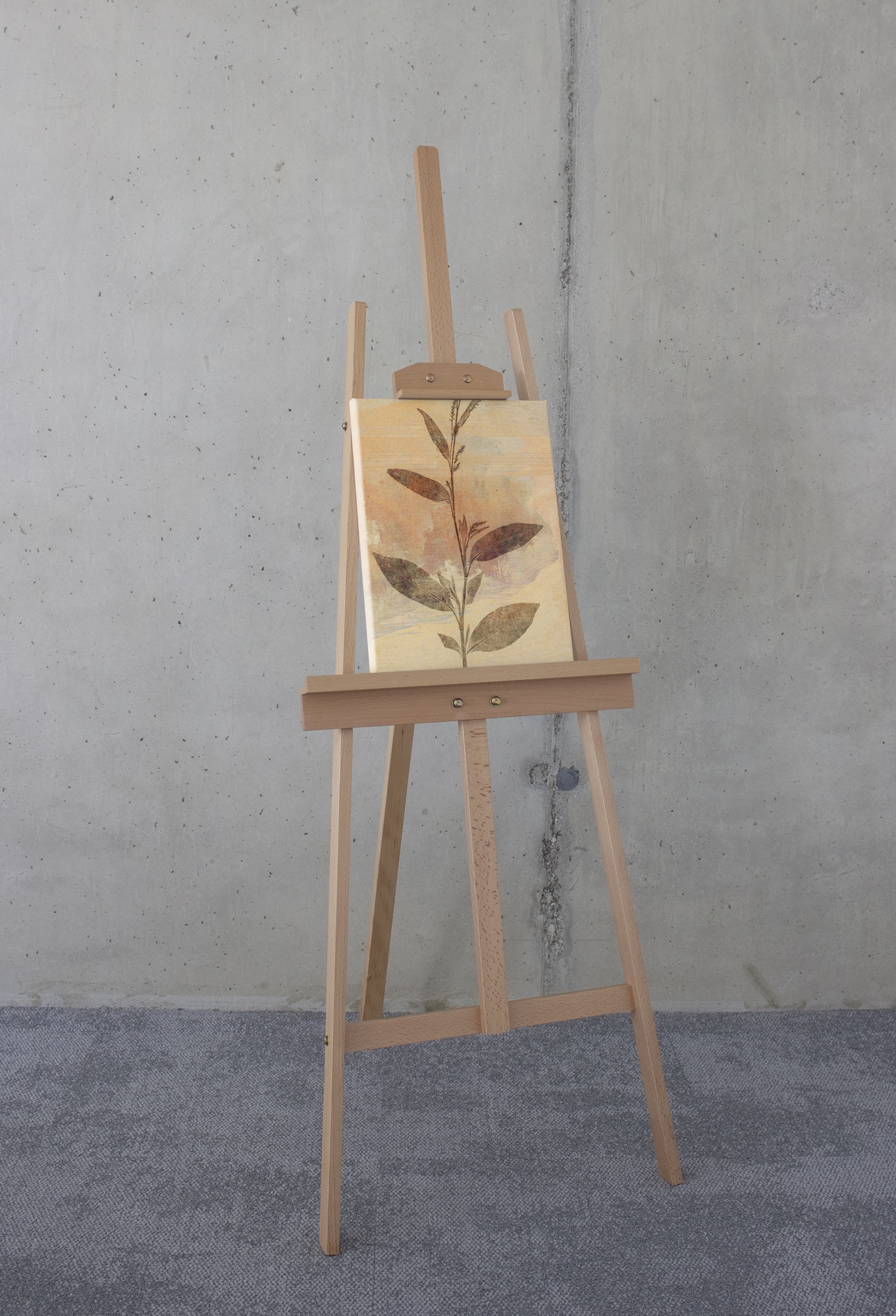 Komar Leinwandbild »Pressed Leaves - Grösse 30 x 40 cm« Natur 1 Stk. tlg. Keilrahmenbild mi Echtholzrahmen