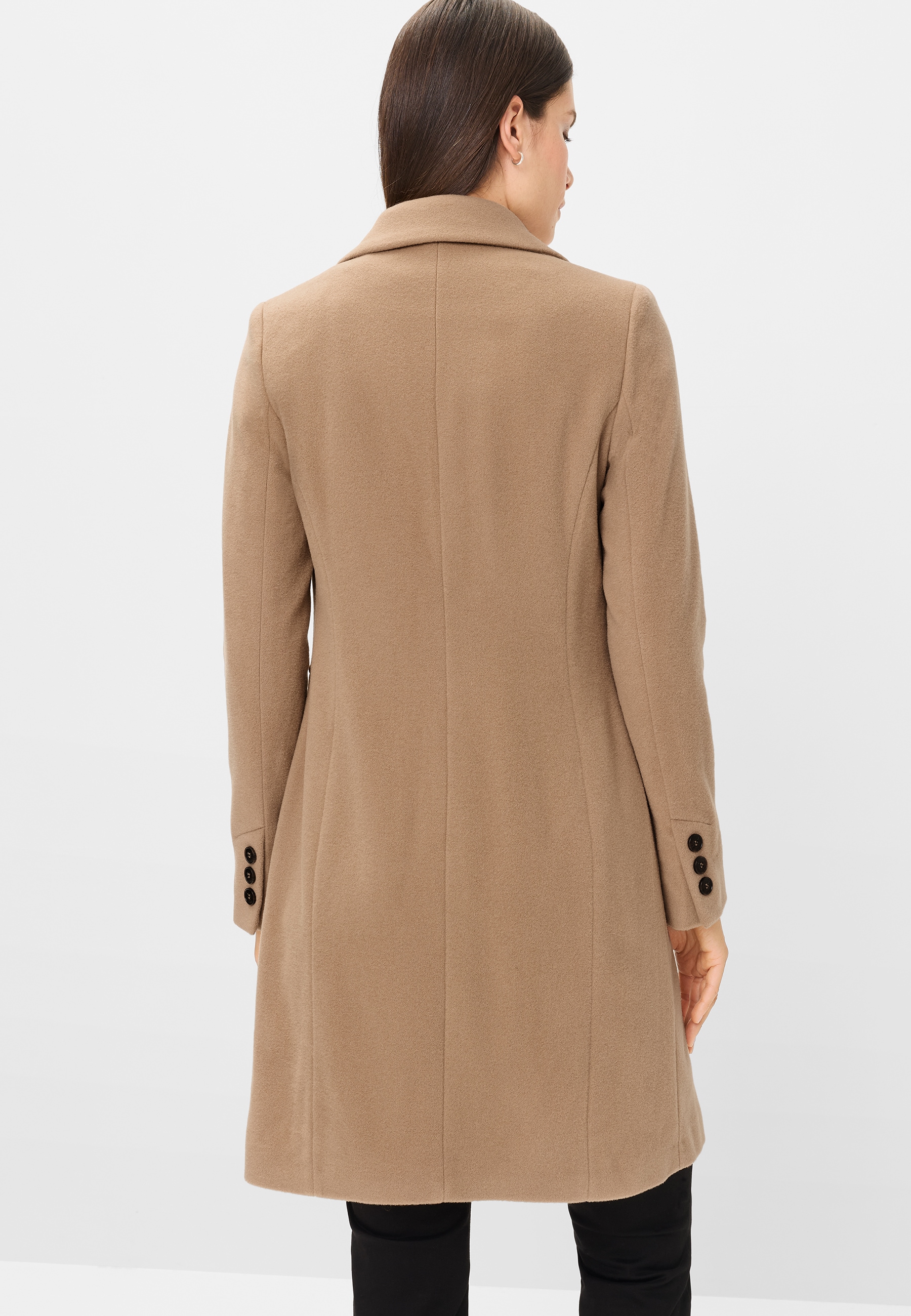 Fuchs Schmitt Manteau court mélange de laine avec proportion de cachemire
