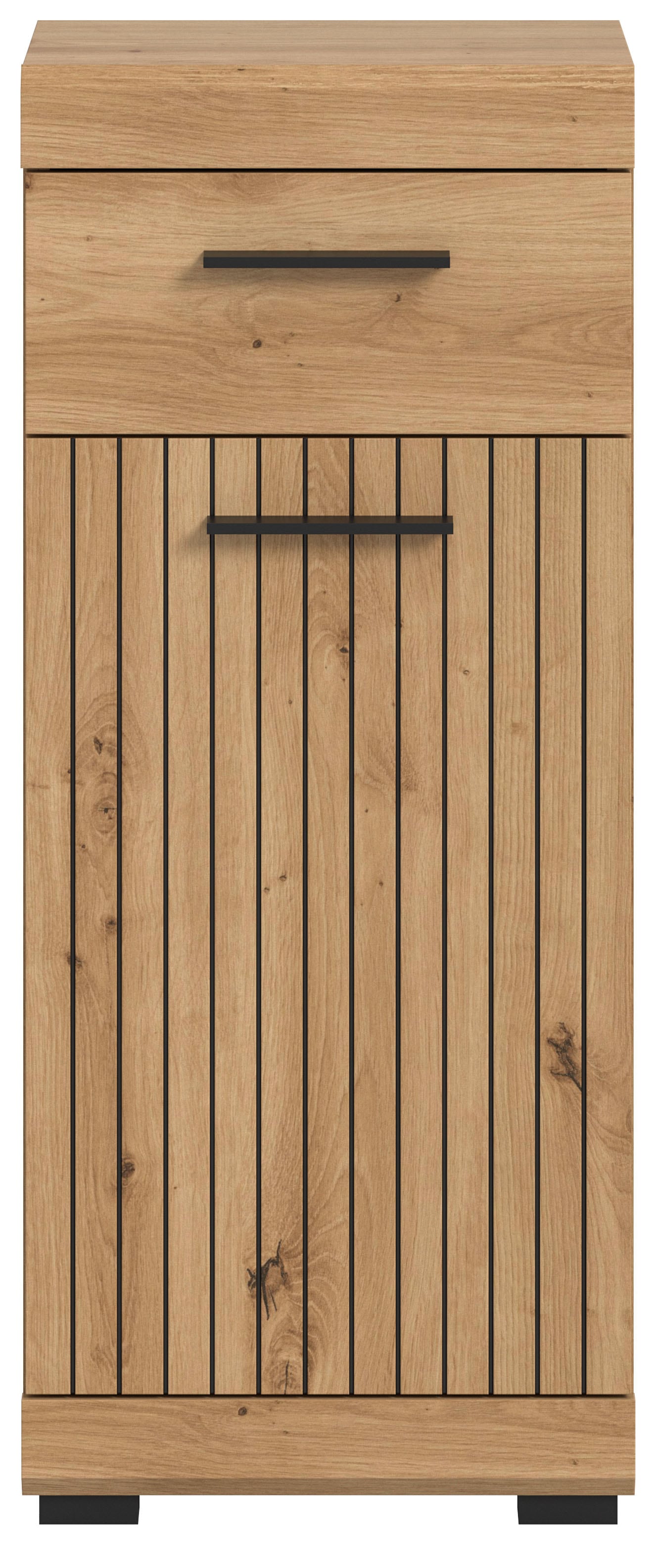 welltime Armoire basse »SIENA, Breite 37cm, 1 Tür, 1 Schubkasten, 2 Fächer, MDF-Front« BEST-SELLER !, 1 cuis tlg. disponible en plusieurs couleurs, meubles de salle de bain, armoire de salle de bain, commode, salle de bain