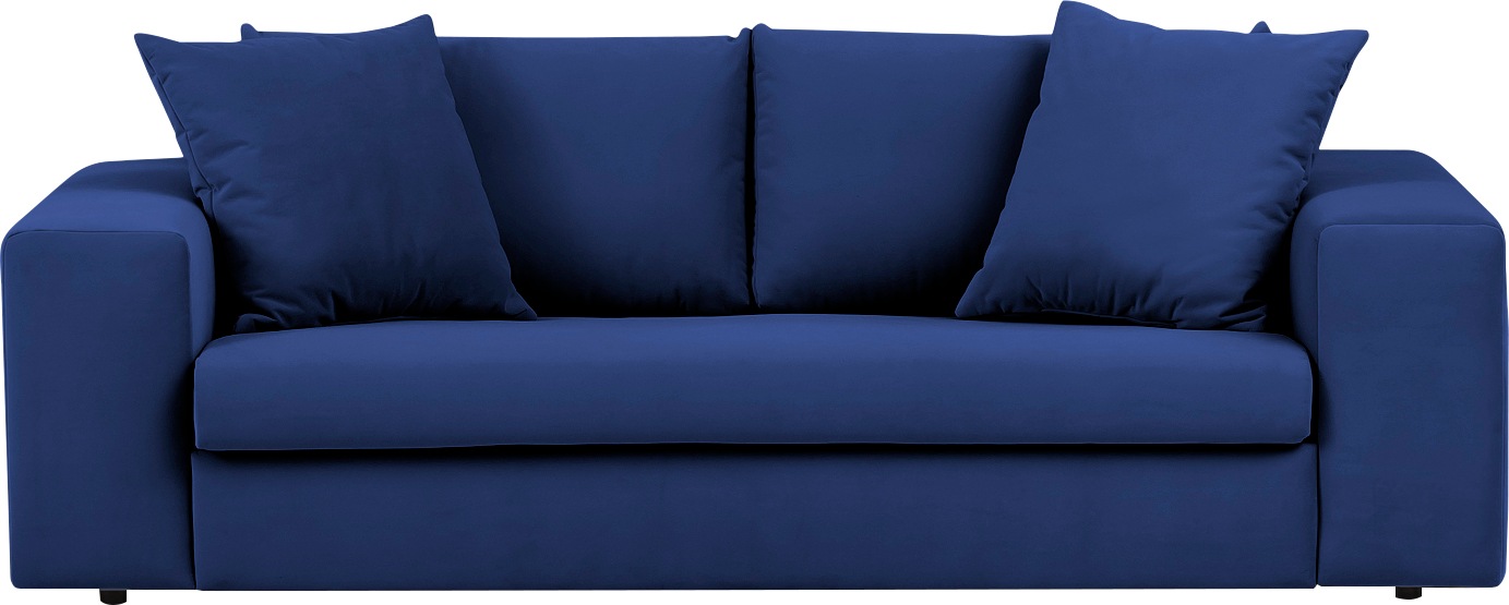 Home affaire 2-Sitzer »SLEETLAND XXL in Samtvelours oder Vintage-Leder-Optik« besonders gross und bequem