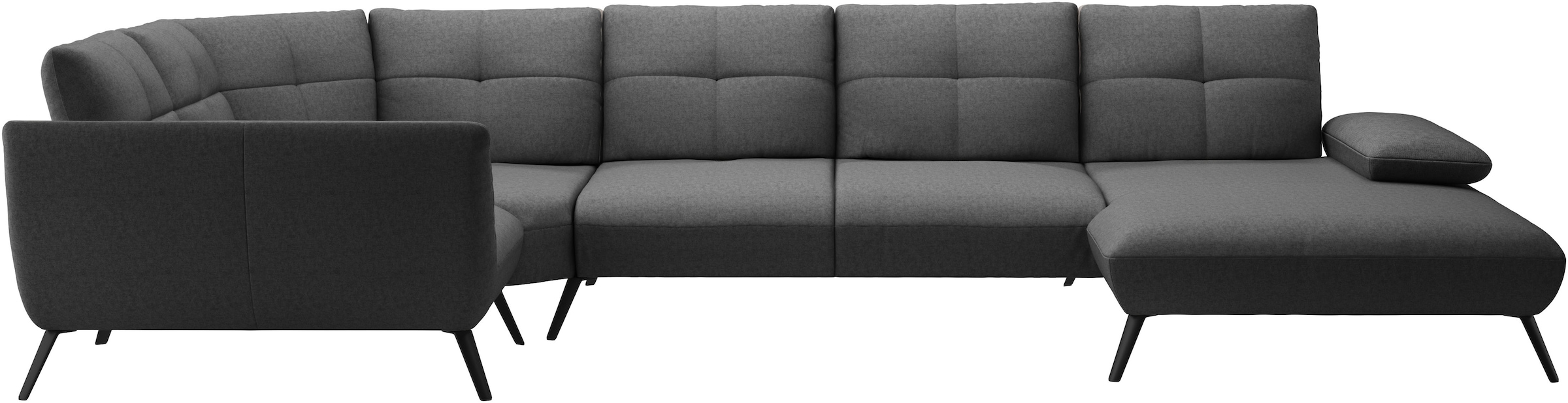 PLACES OF STYLE Paysage de salon »Mikado U-Form« inkl. Sitztiefenverstellung und Armteilverstellung