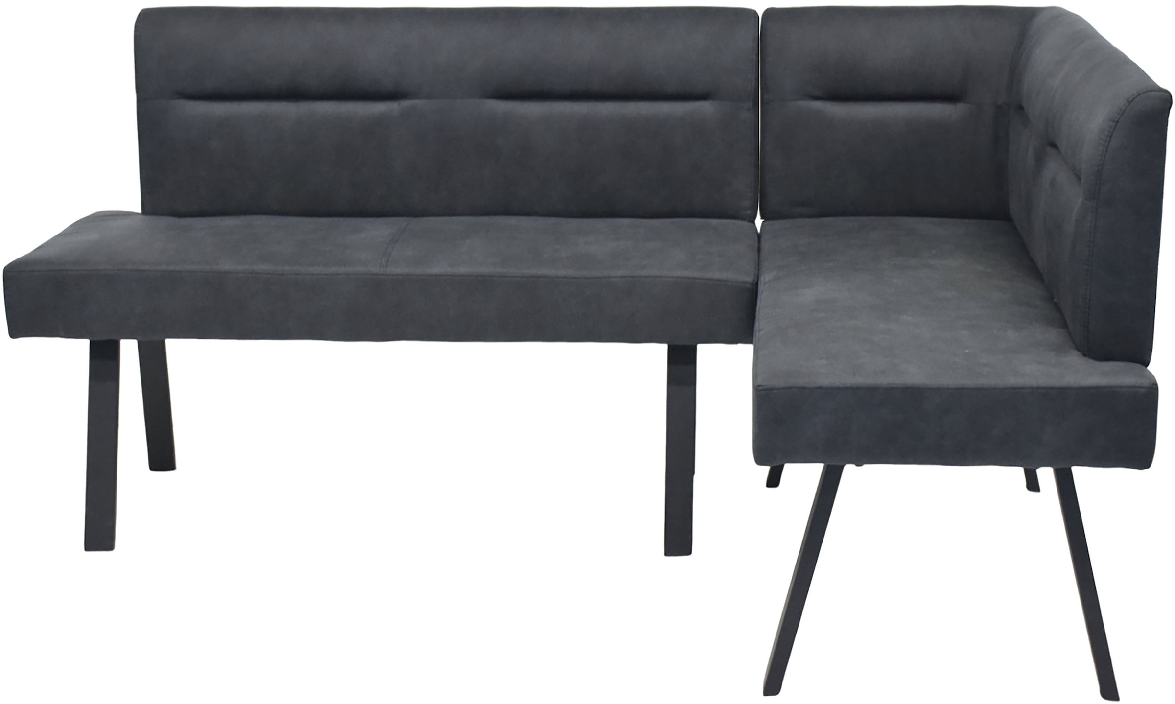 byLIVING Banc d'angle »MONTREAL« Microfaser, bis 330 kg, Taschenfederkern, Ziernaht im Rücken