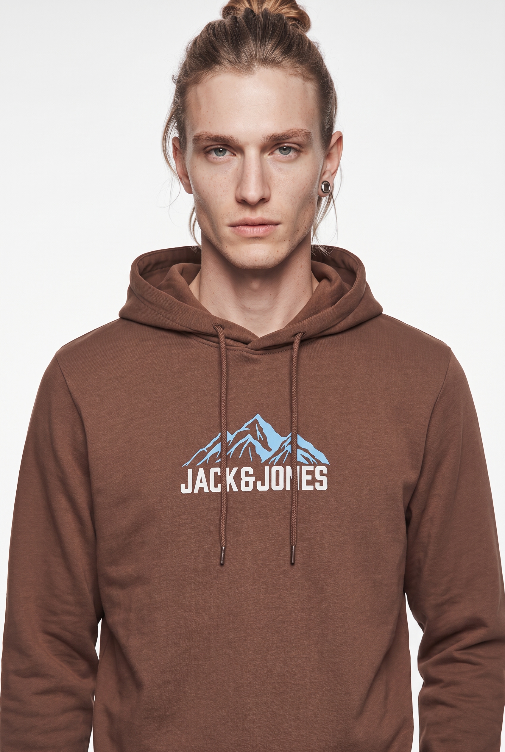Jack & Jones Kapuzensweatshirt »JJROCHE SWEAT HOOD«, Baumwollmischung, regular fit
