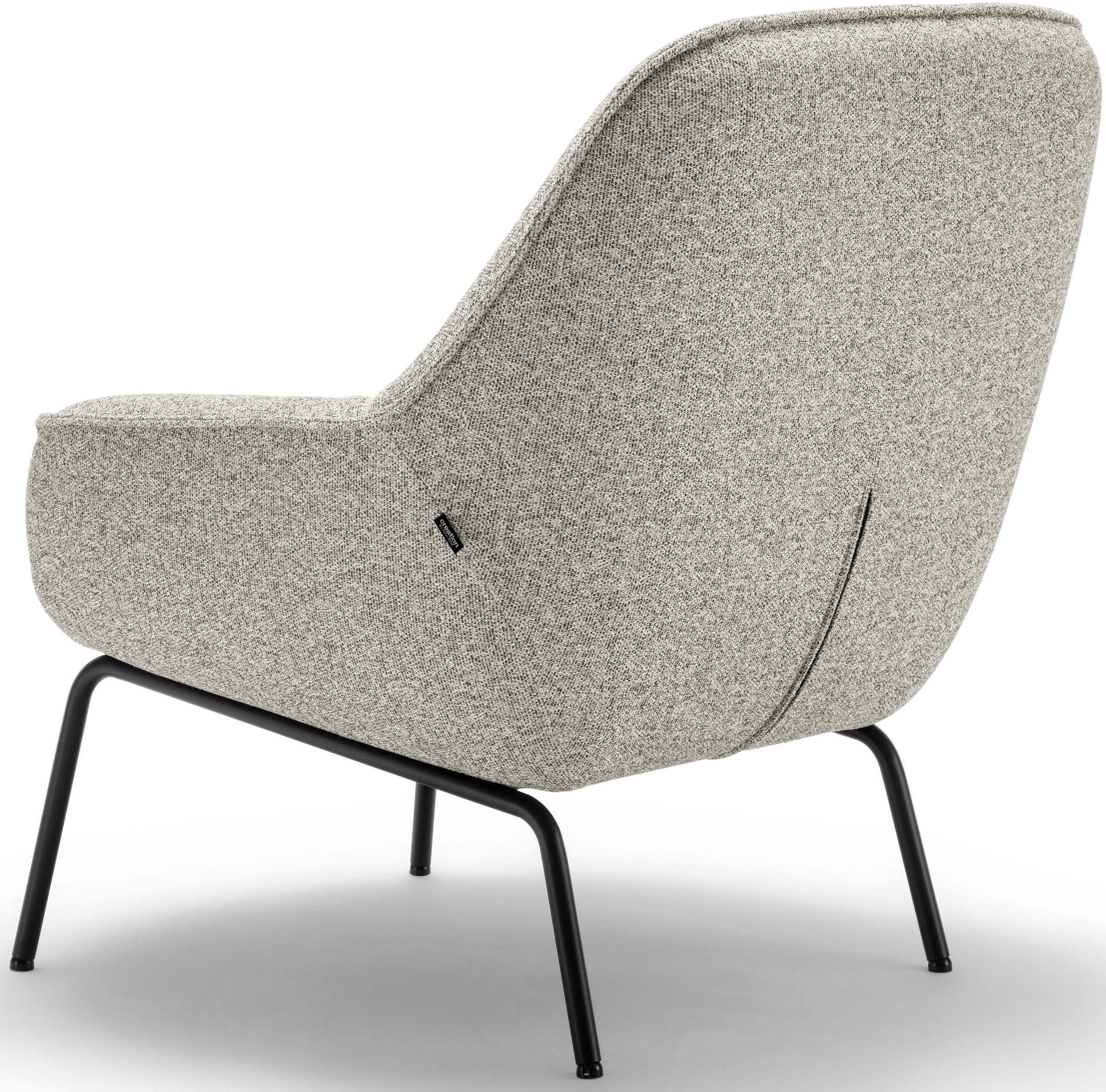 Creation BY ROLF BENZ Fauteuil »Designsessel CR.482 in hochwertiger Detailverarbeitung, Breite 76cm« et grand confort d'assise