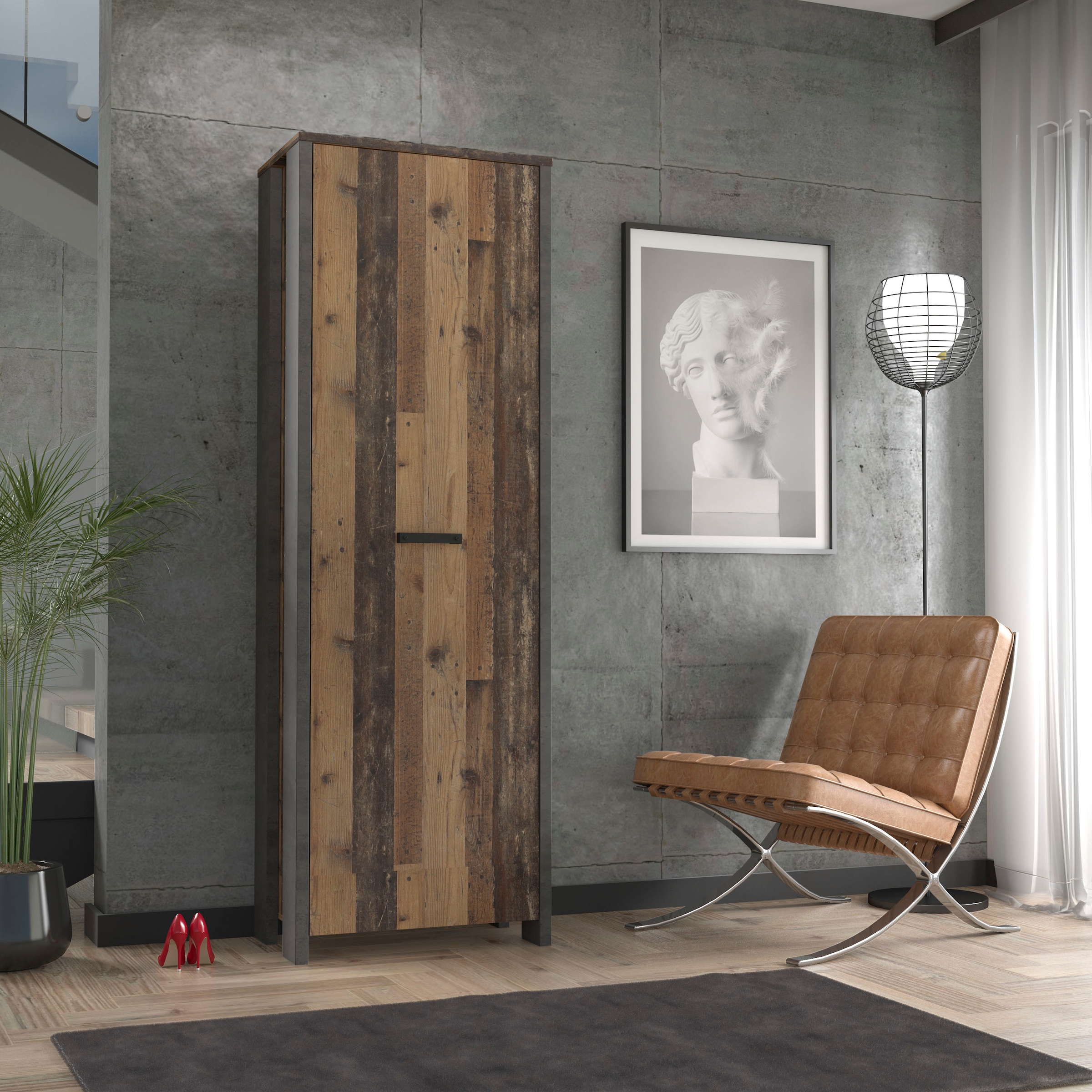 FORTE Armoire vestiaire »Clif« Hauteur env. 200 cm