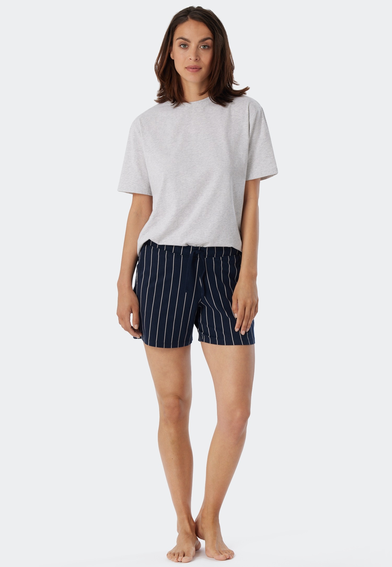 Schiesser Shorts »Mix + Relax«  seitliche Taschen, Single Jersey, bequem, lockerer Schnitt