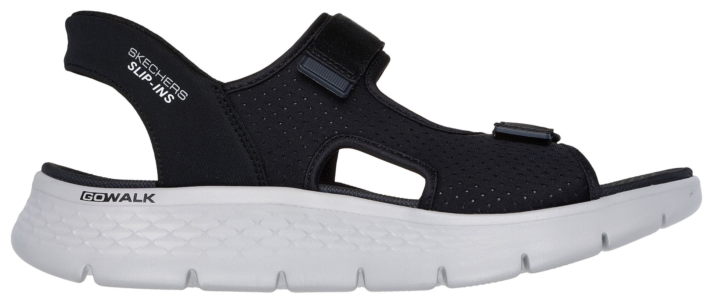 Skechers Sandale »GO WALK FLEX SANDAL-EASY ENTRY«  Sommerschuh, Sandalette, Slip-In mit atmungsaktiver Goga Mat Sohle