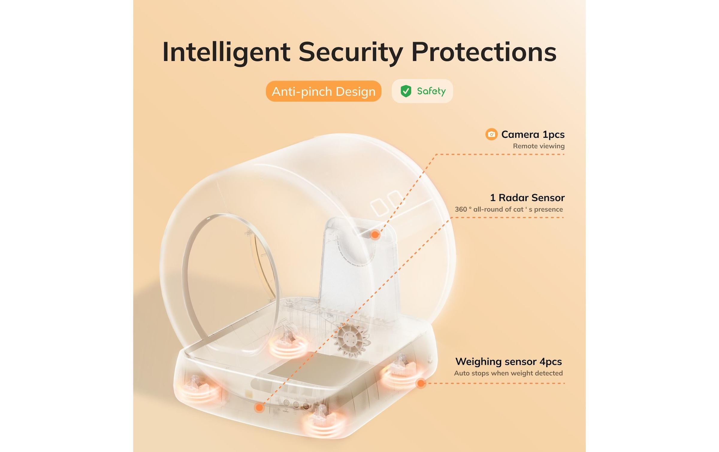   Katzentoilette »UBPet C10 53 x 52 x 55 cm«