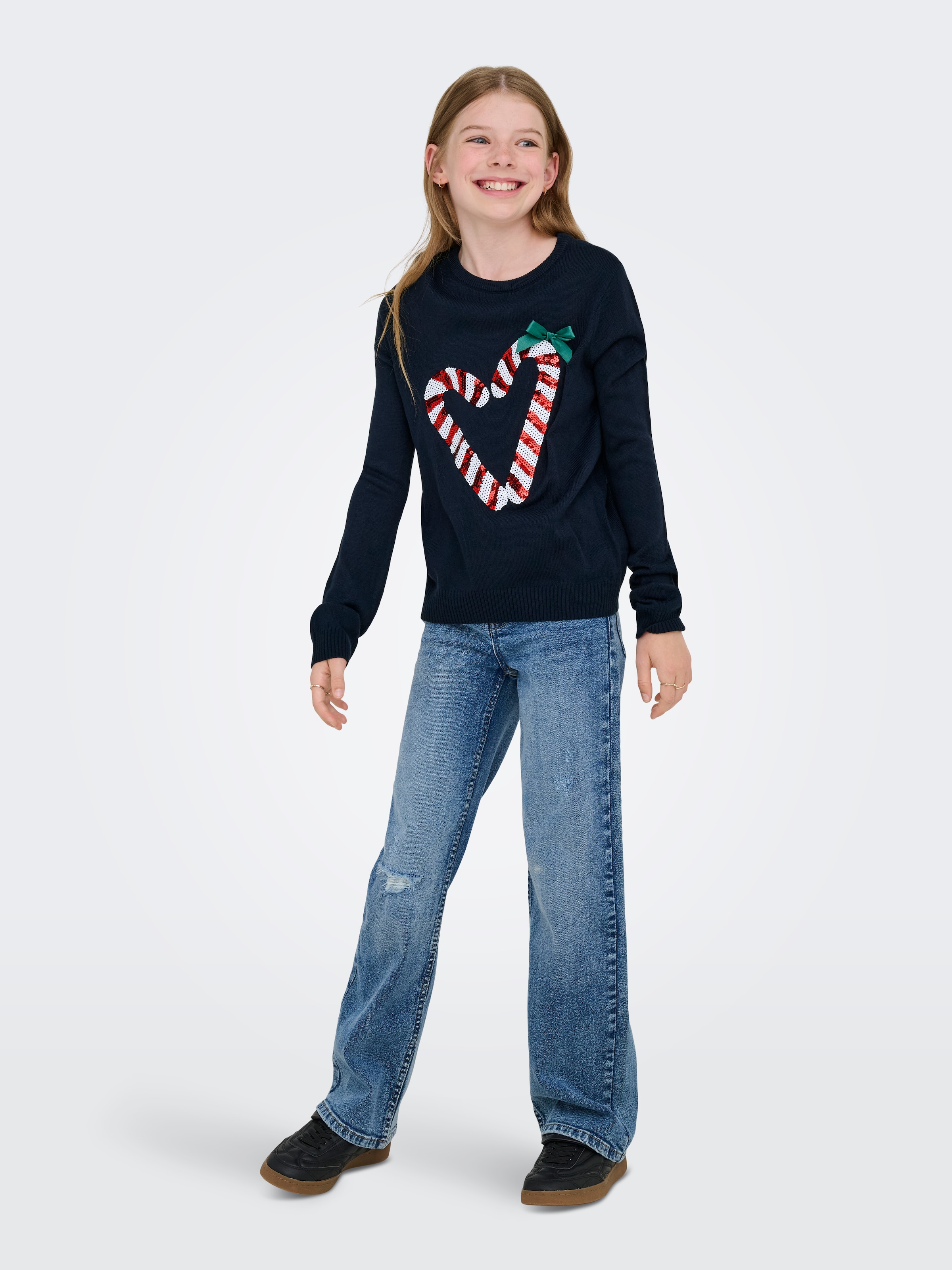 KIDS ONLY Pull de Noël »KOGXMAS SHINE LS ONECK BOX KNT«
