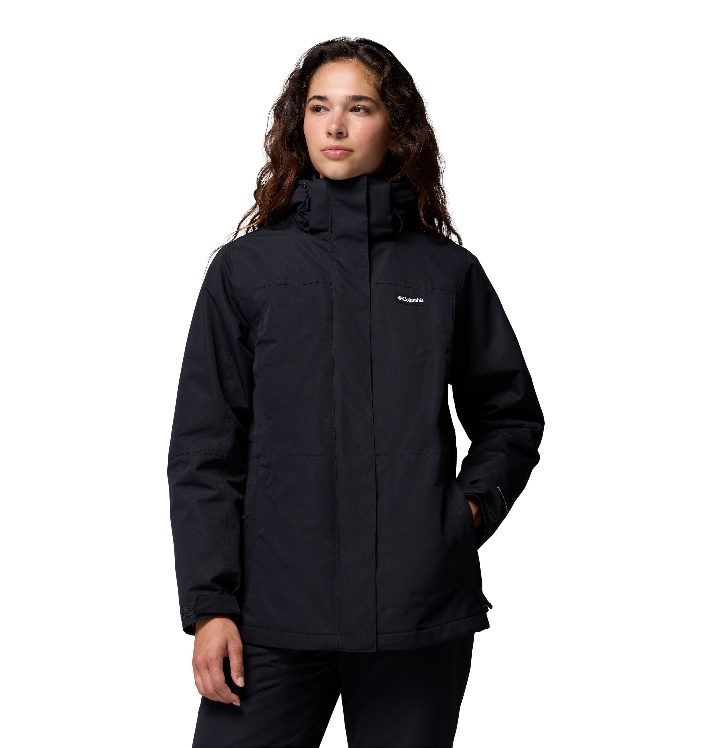 Columbia Veste fonctionnelle 3 en 1 »Bugaboo IV Fleece Interchange Jacket« 2 cuis tlg. matériau déperlant et coupe-vent, isolant thermique
