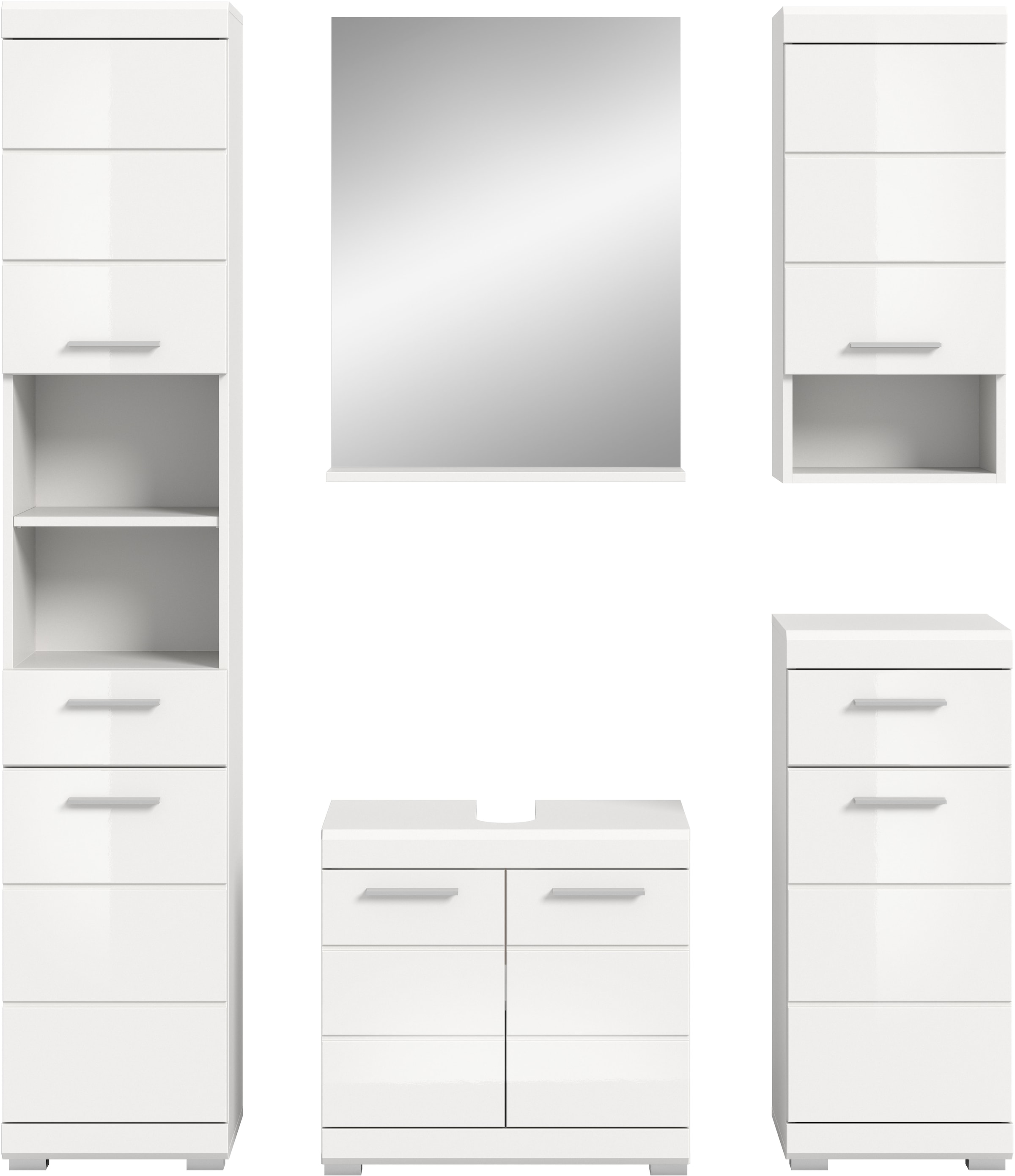 INOSIGN Ensemble de meubles de salle de bain »Siena, 5 teilig, bestehend aus:« Set, TOPSELLER!, 5 cuis tlg.