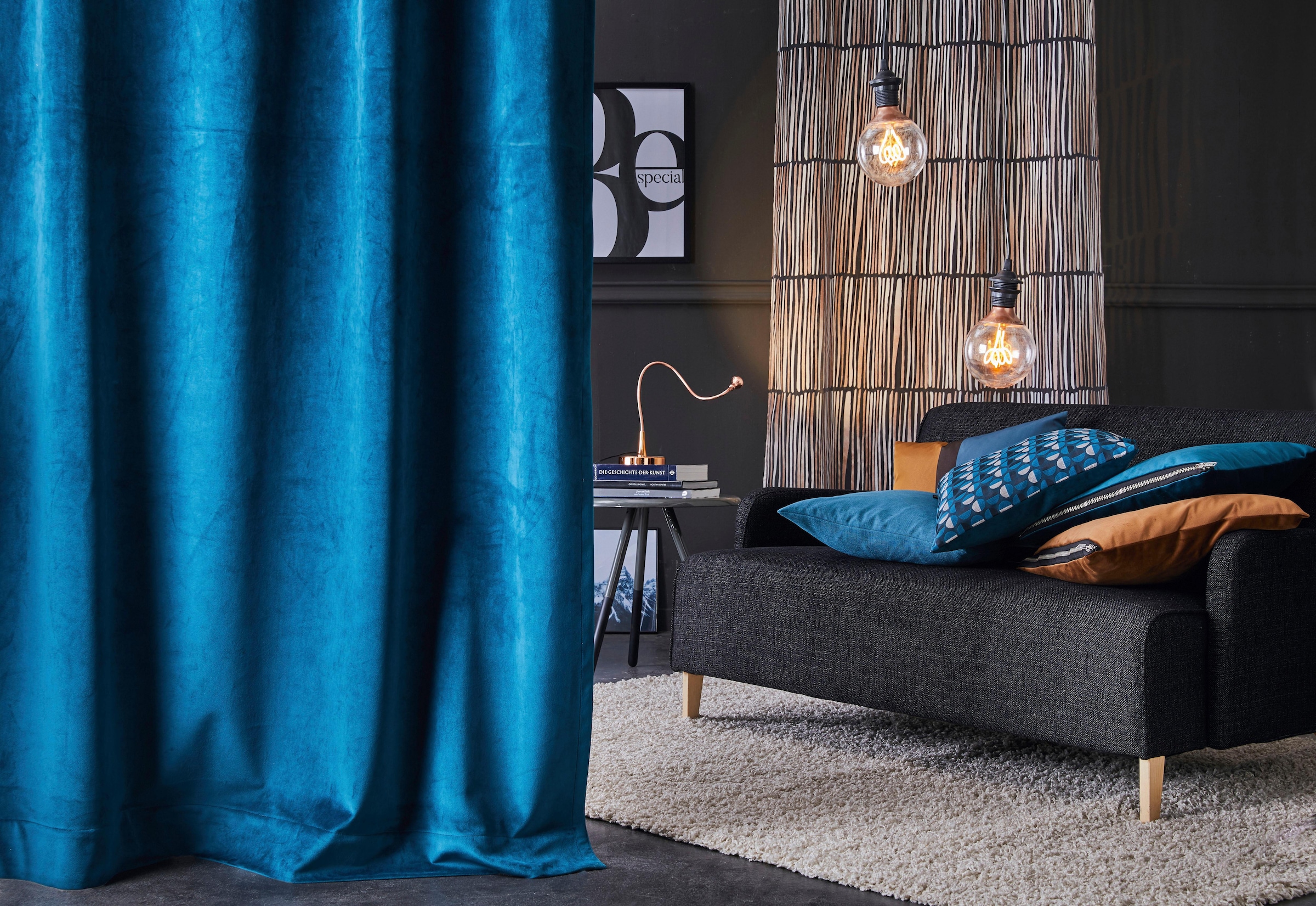 APELT Dekokissen »TASSILO« Uni, Samt, Kissenhülle ohne Füllung, 1 Stück