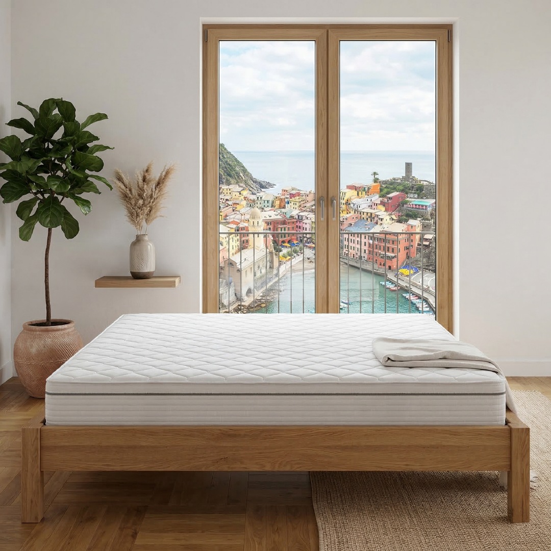 DI QUATTRO Komfortschaummatratze »Airy Form 19 mit Klimaband« 19 cm hoch Raumgewicht: 28 kg/m³ 1 Stk. tlg. Matratze mit atmungaktivem Kern, 90x200 cm und weitere Grössen