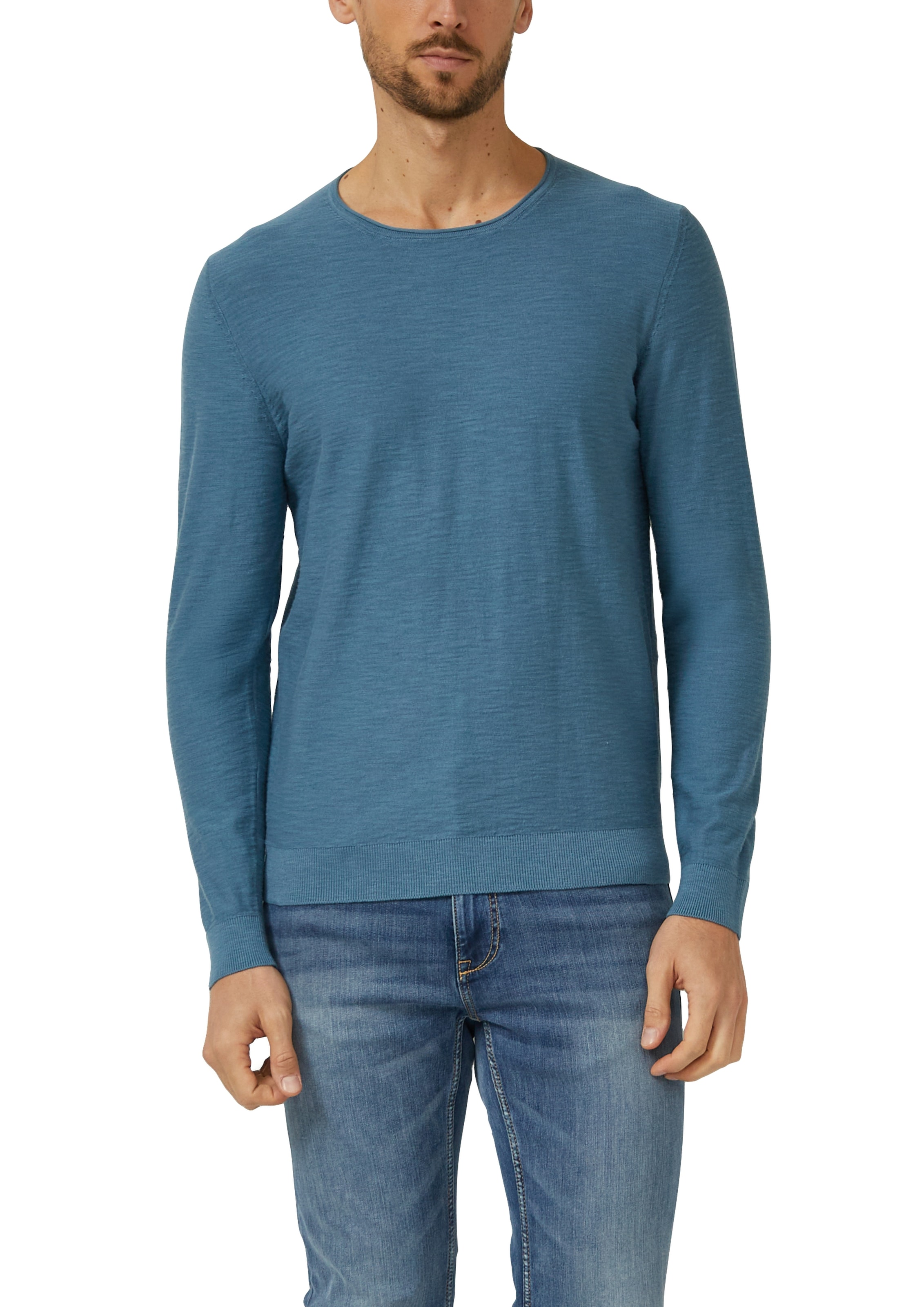s.Oliver Pull en tricot mit Rundhals, Regular Fit