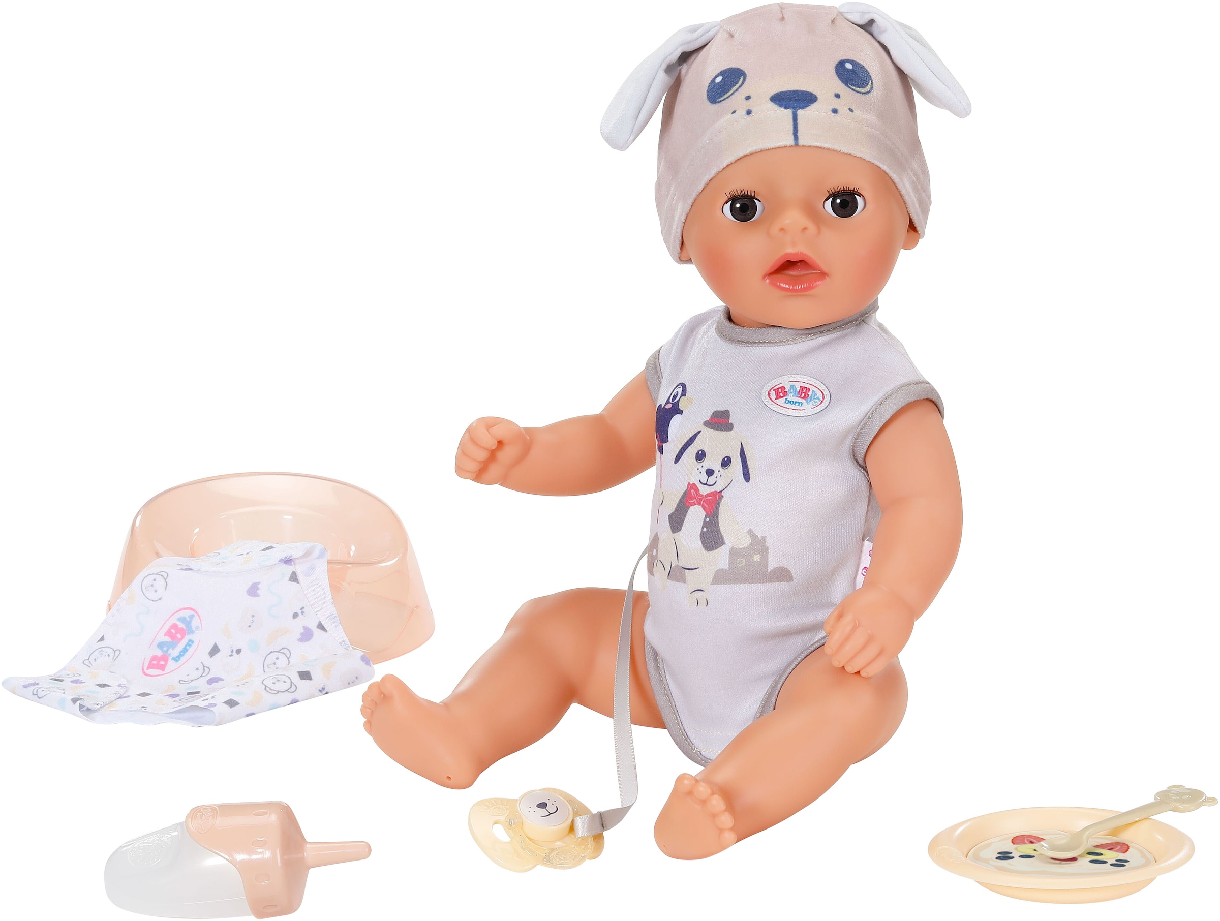 Baby Born Poupée bébé »Lukas, Hund, 36cm«