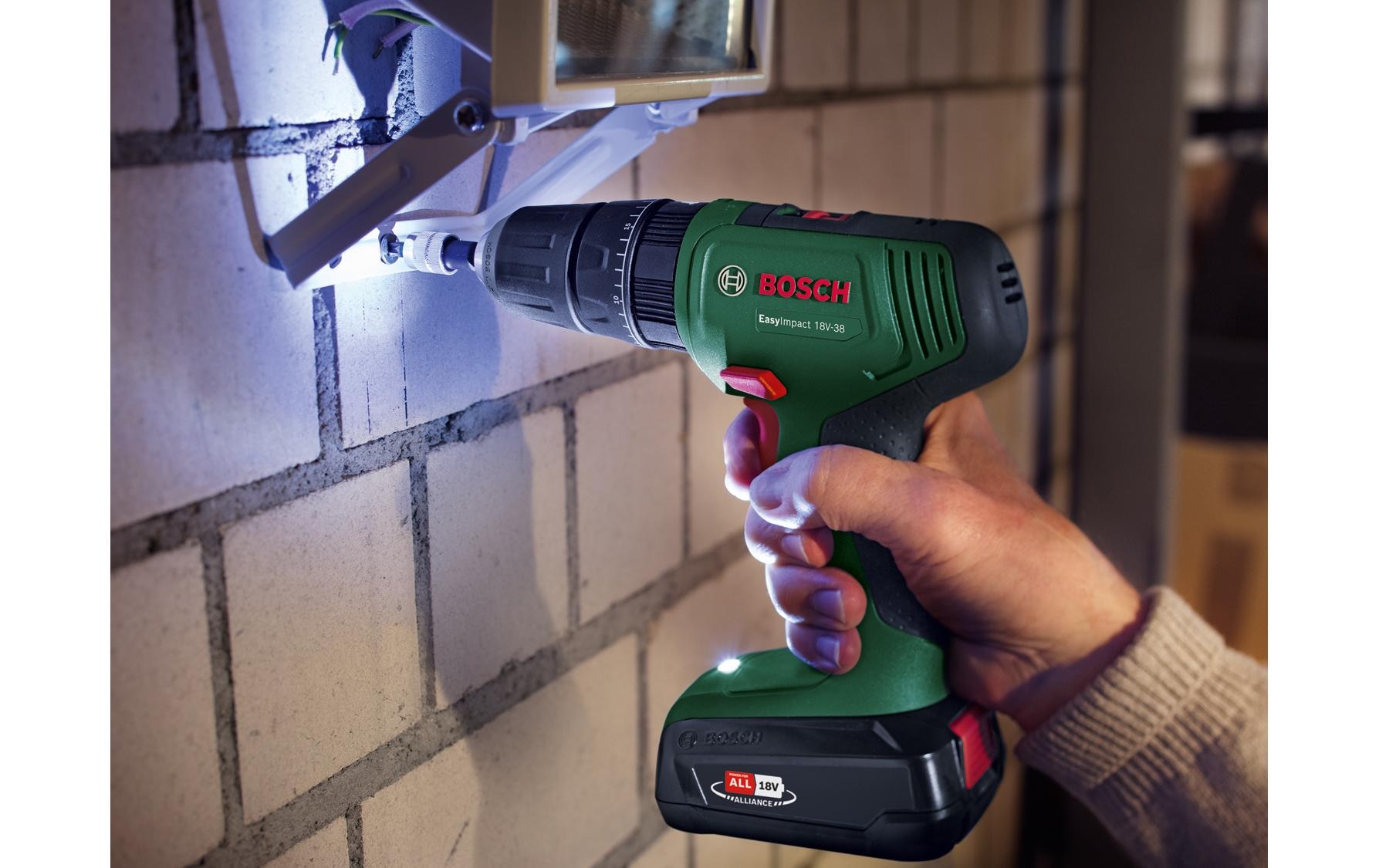 BOSCH Perceuse à percussion sans fil »EasyImpact 18 V-38«
