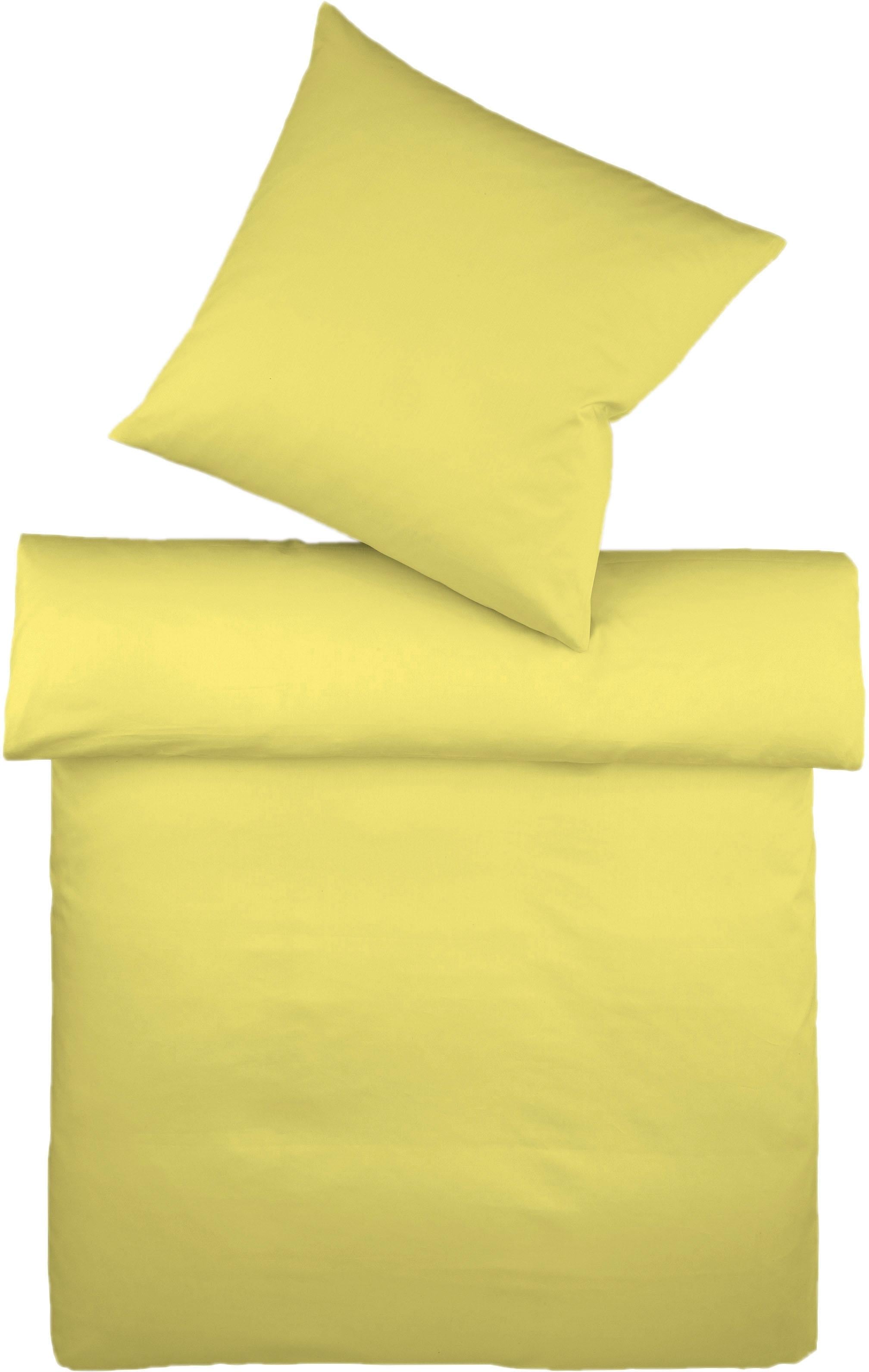 fleuresse Linge de lit »Provence in Gr. 135x200, 155x220 oder 200x200 cm« 2 cuis Halbleinen, 50% Baumwolle, 50% Leinen, Gr. 135x200, 155x220, 200x200cm