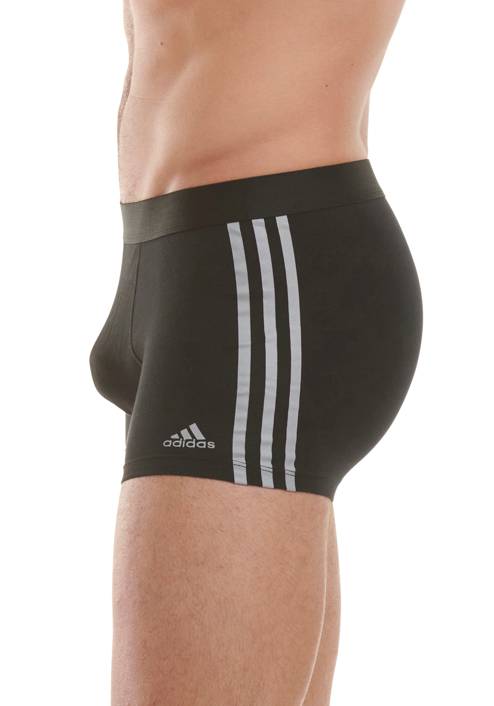 adidas Sportswear Boxer »Active Flex Cotton« 3er-Pack,  elastisch, ohne Eingriff, Cotton-Mix, weich