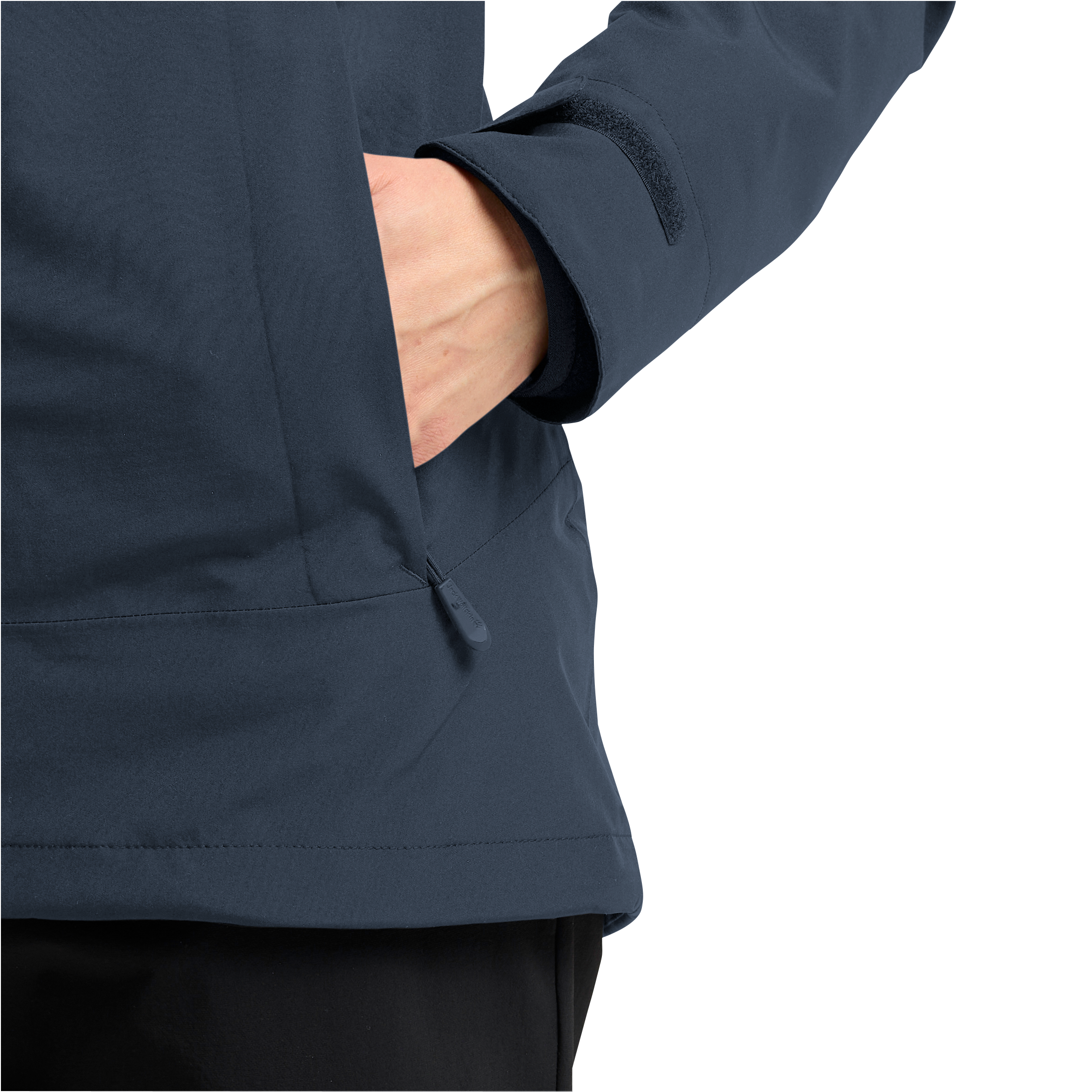 Jack Wolfskin Veste fonctionnelle 3 en 1 »MOONRISE 3IN1 JKT W« mit Kapuze 3in1, atmungsaktiv, Übergangsjacke