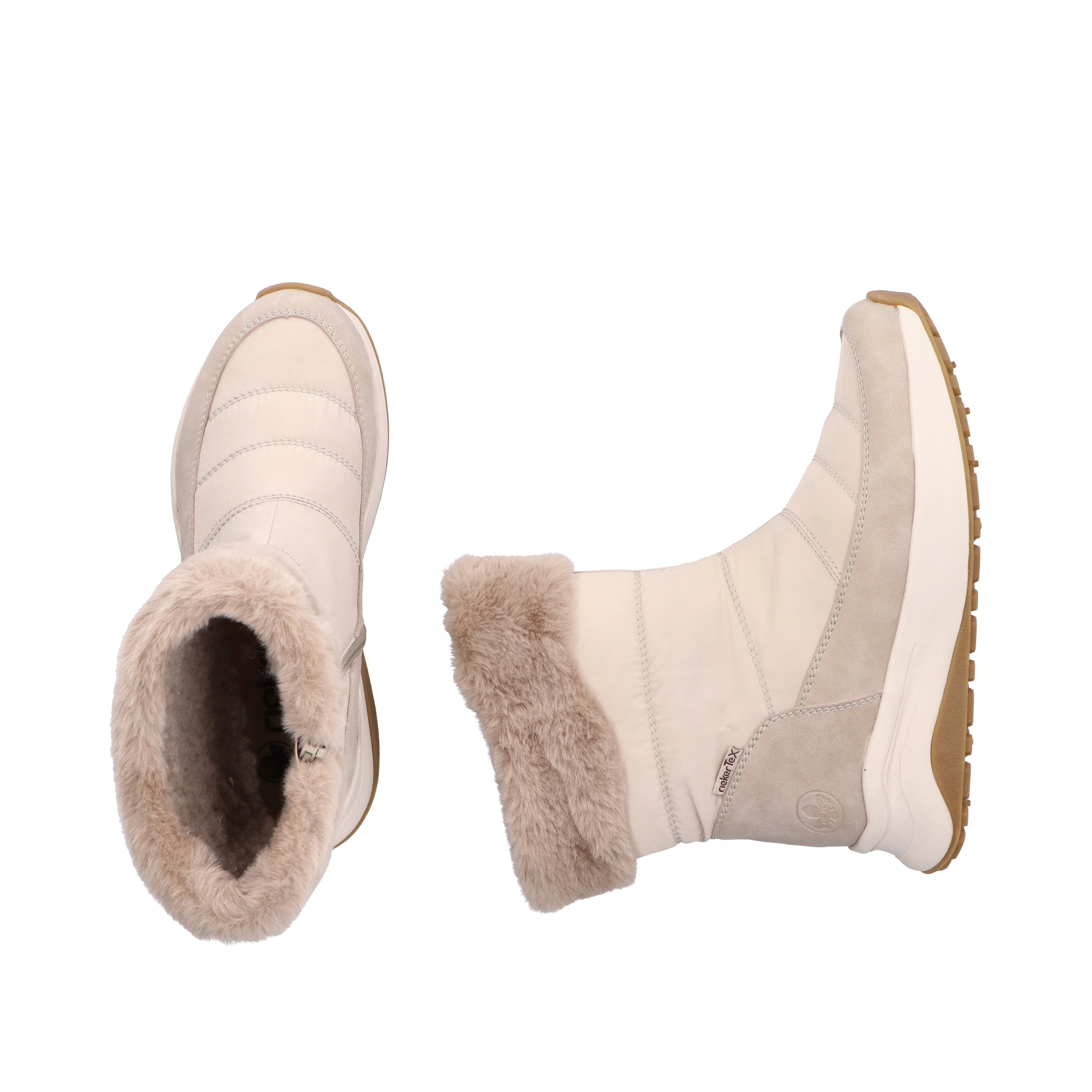 Rieker Bottes d'hiver  bottes à plateforme, bottines d’hiver avec membrane riekerTEX