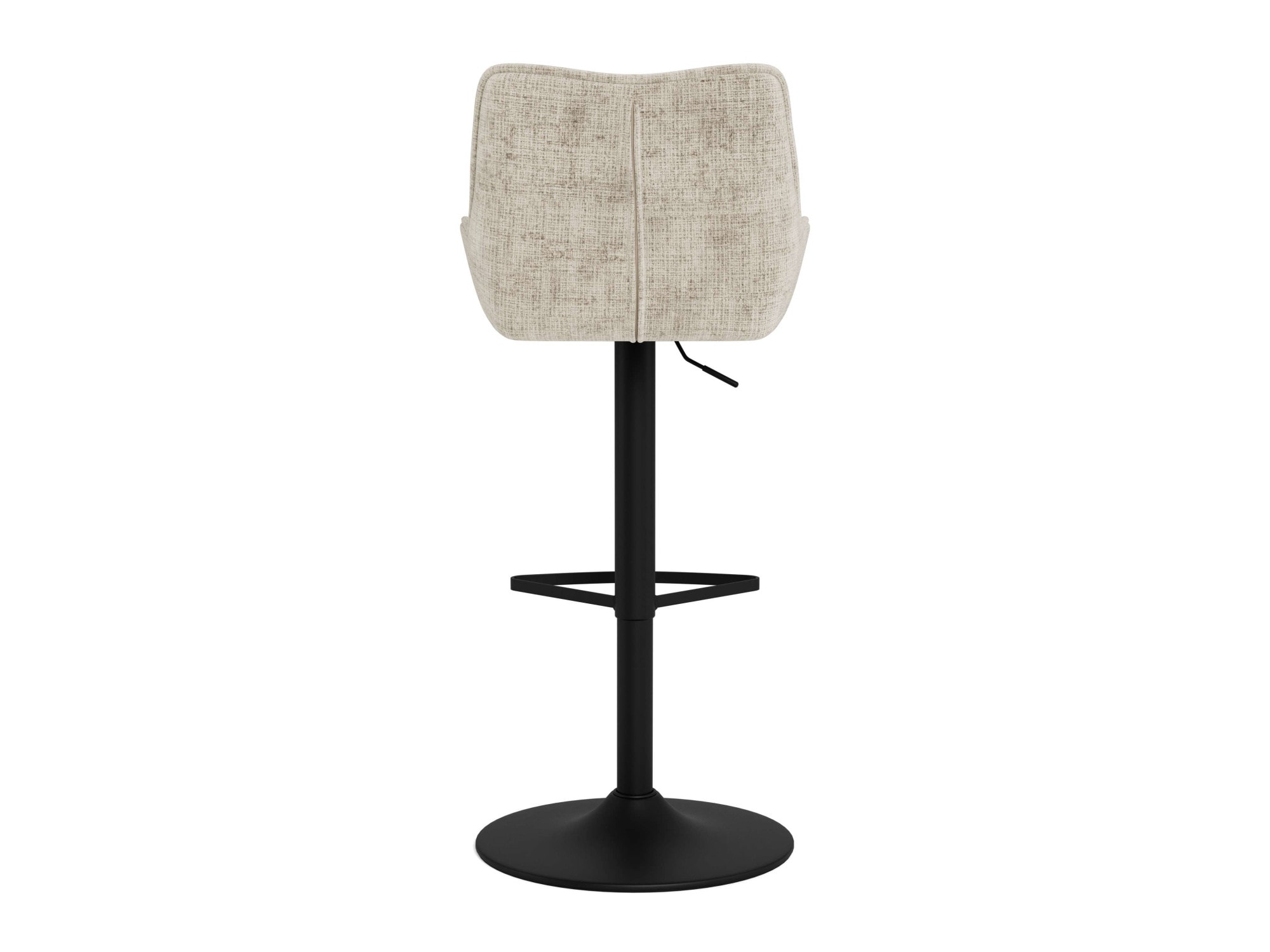 ACTONA GROUP Tabouret de bar »Eddie, Thekenhocker, Barstuhl mit Rückenlehne und Fussstütze« Ensemble, 2, 2 cuis tlg. tabouret de bar, revêtement en tissu, forme courbée, vérin à gaz, FSC™