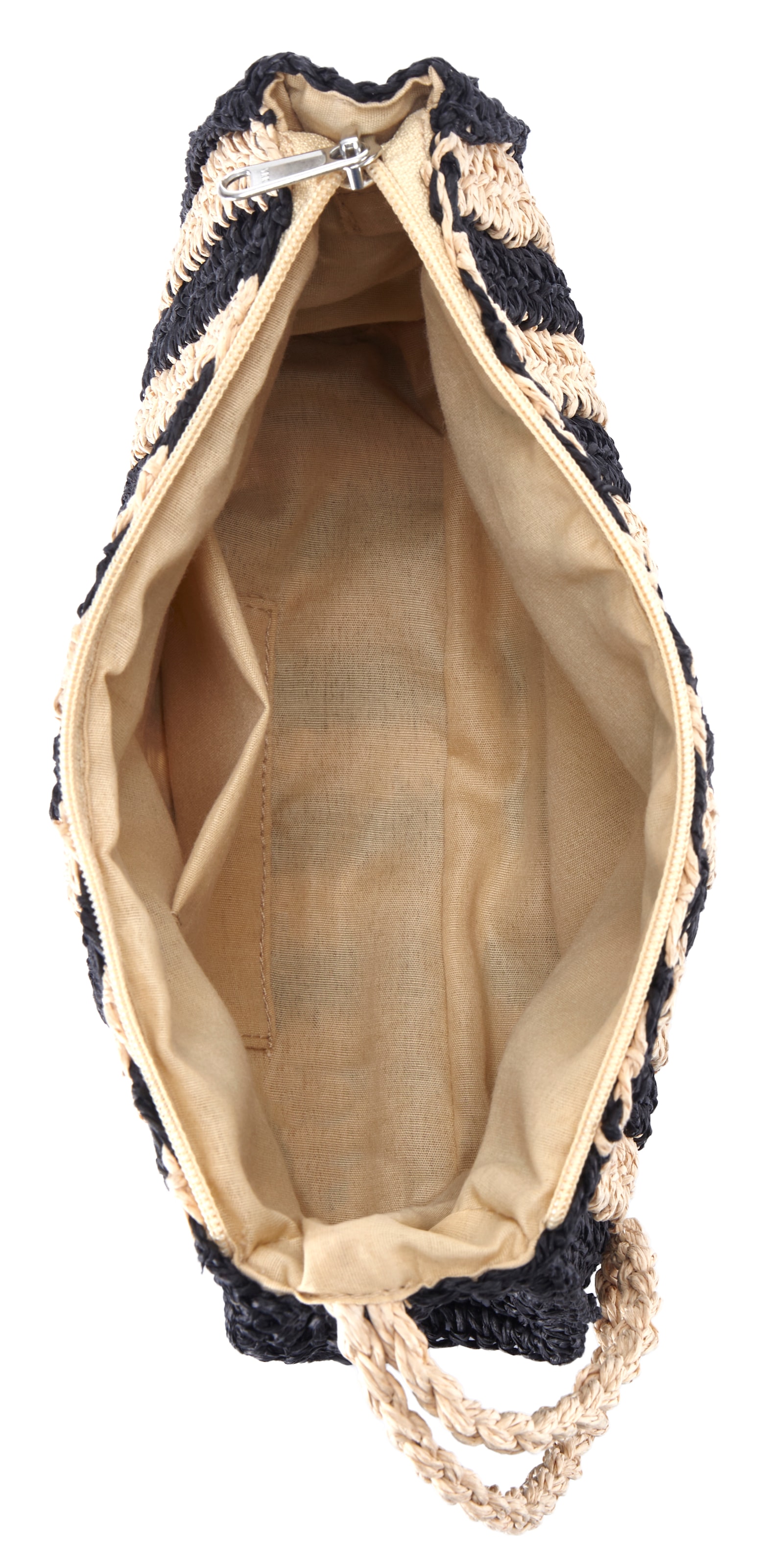 Vivance Pochette Pochette de soirée, mini sac, sac à main, sac de plage, sac en paille