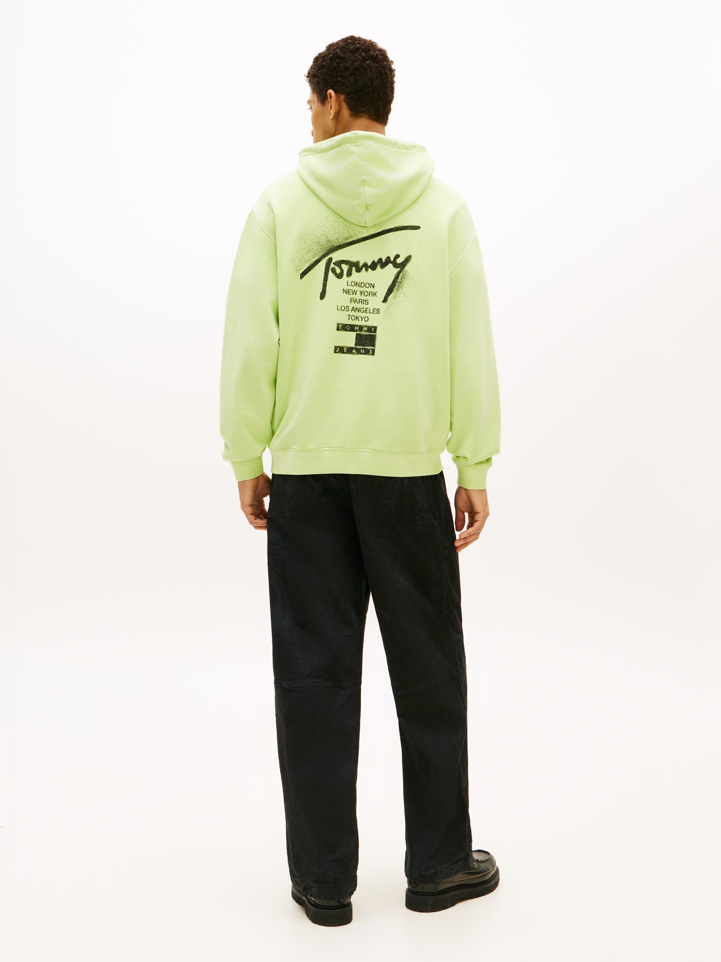 Tommy Jeans Sweat à capuche »TJM RELAXED NEON SIGN«, coupe décontractée avec capuche
