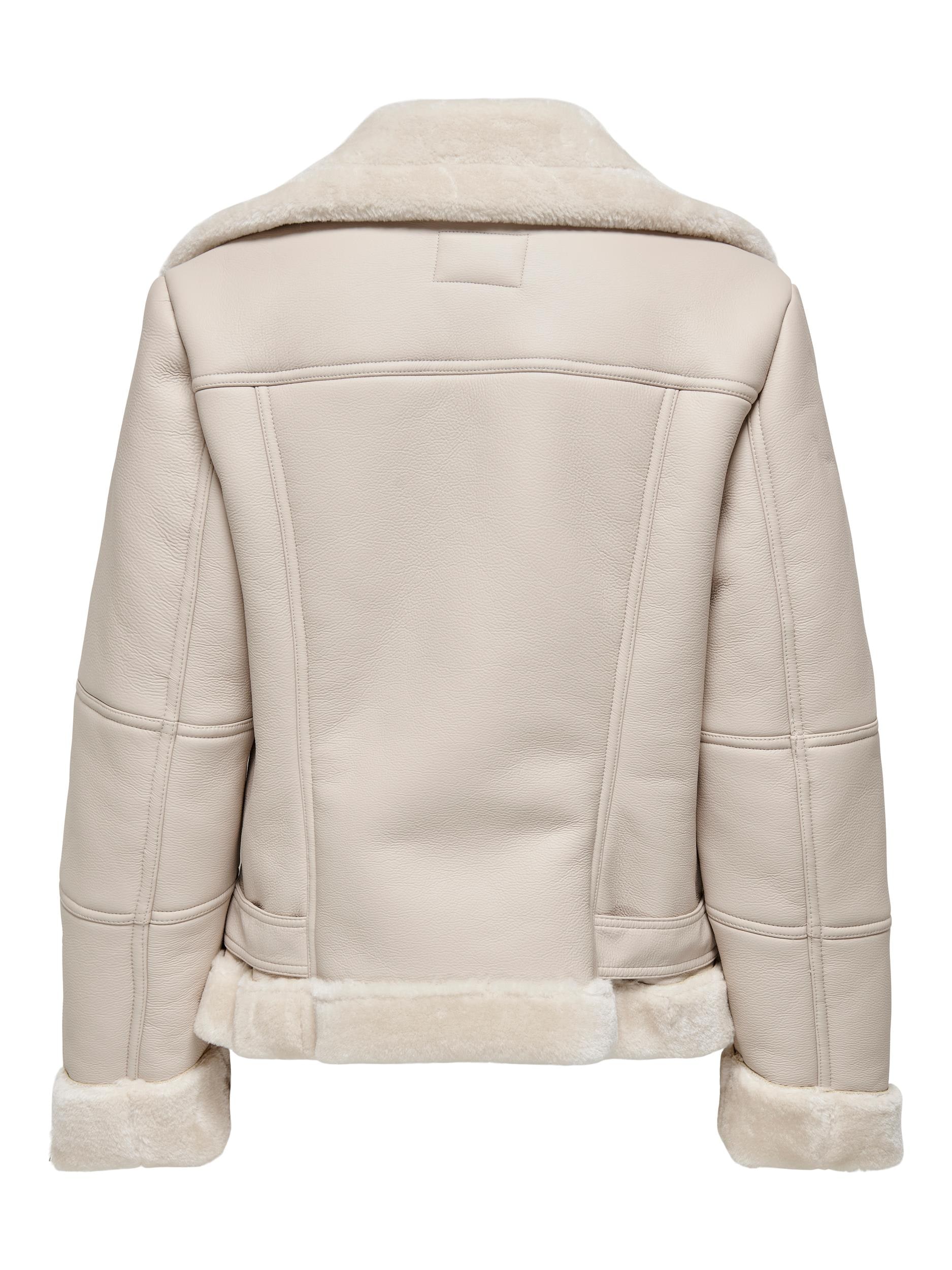 ONLY Veste en imitation cuir »ONLAGNETE FAUX LEATHER  BIKER JKT OTW« im Biker-Style