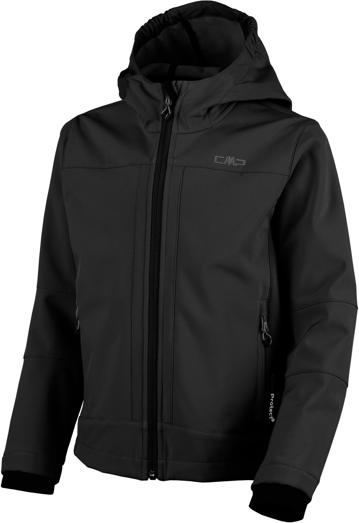 CMP Softshelljacke »KID  SOFTSHELL JACKET FIX HOOD« mit Kapuze wasserabweisend, windabweisend, mit Reissverschlusstaschen
