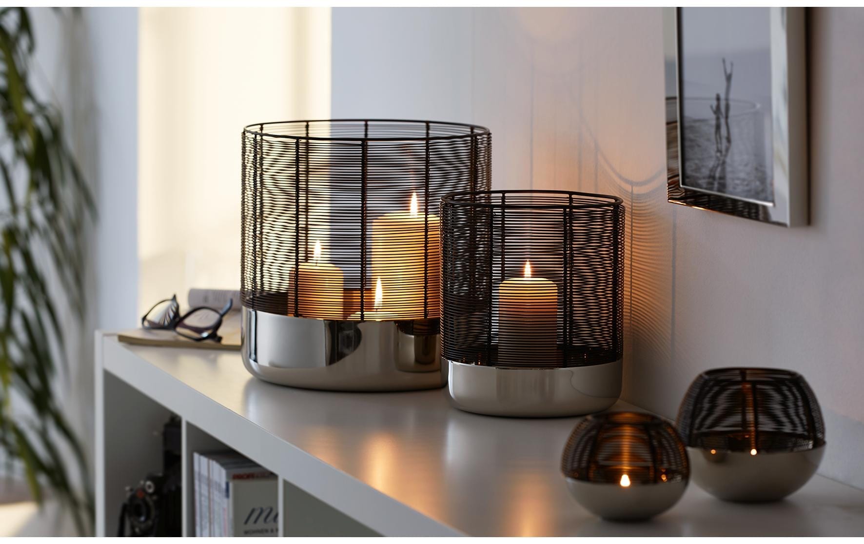 PHILIPPI Teelichthalter »Luna M 12 x 11 cm«