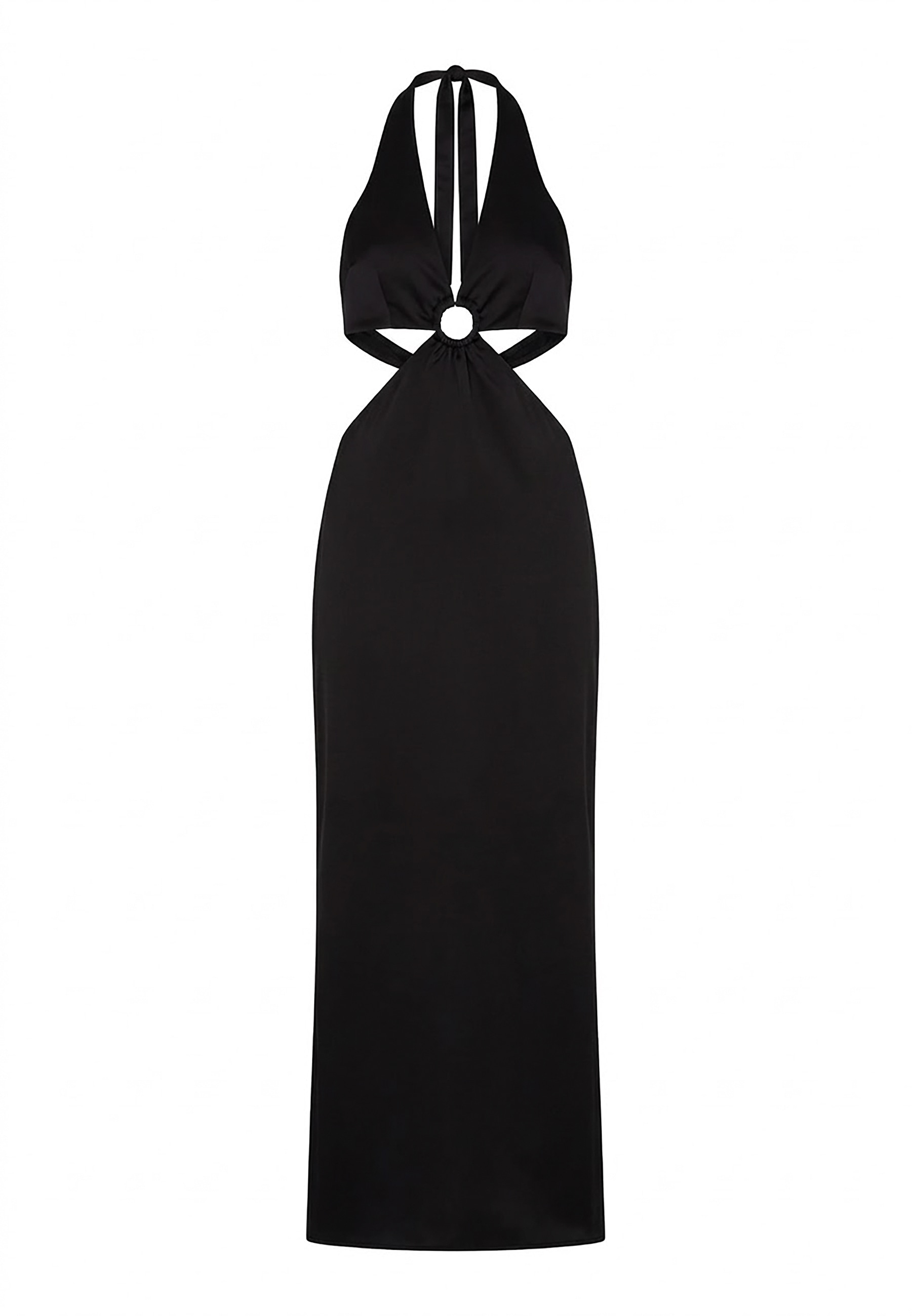 LSCN by LASCANA Neckholderkleid mit Cut-outs, Maxikleid