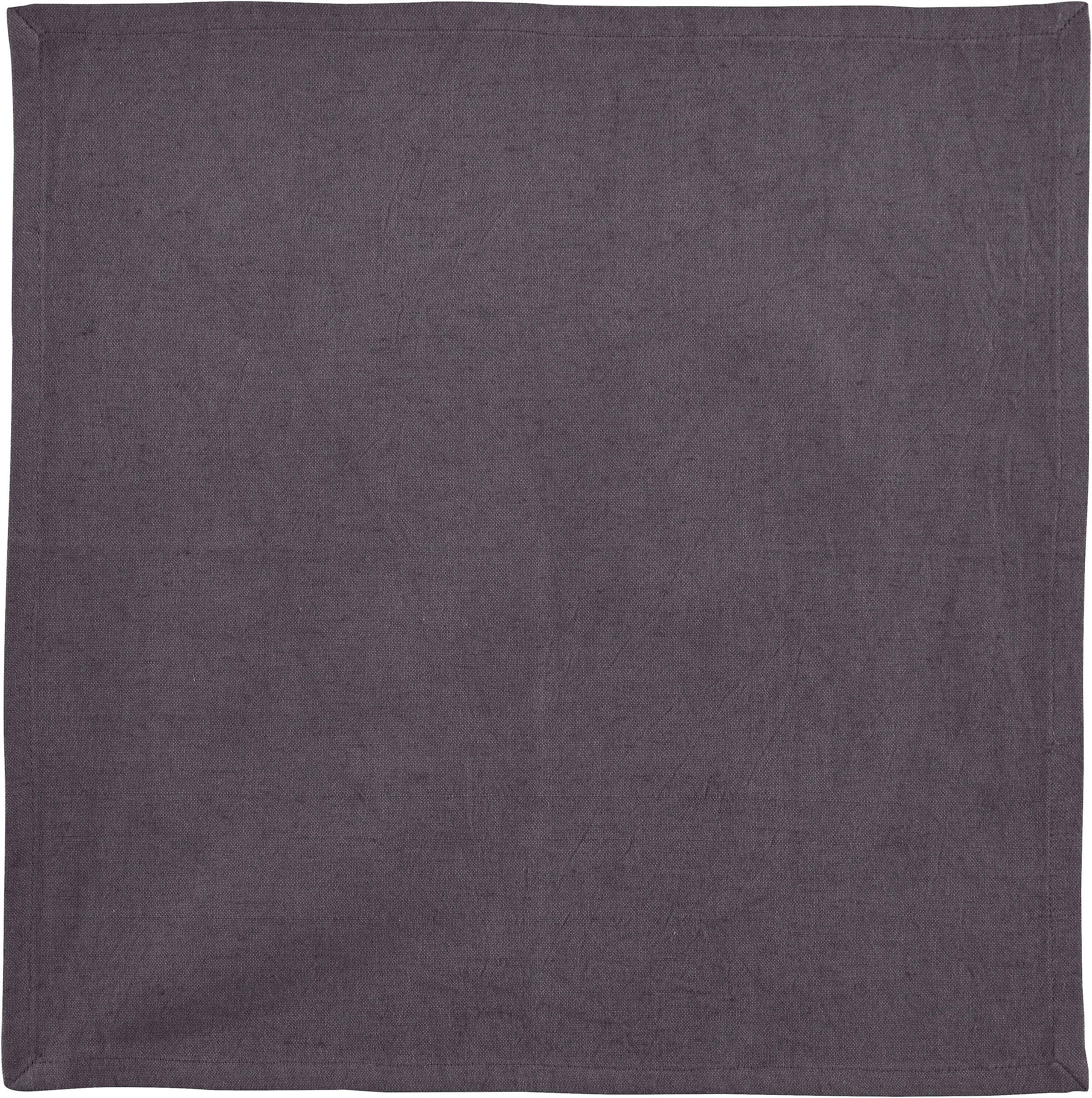 LeGer Home by Lena Gercke Serviette en tissu »Liaa« Stoffserviette, Masse 40x40 cm, uni, Baumwollqualität mit Leinenanteil