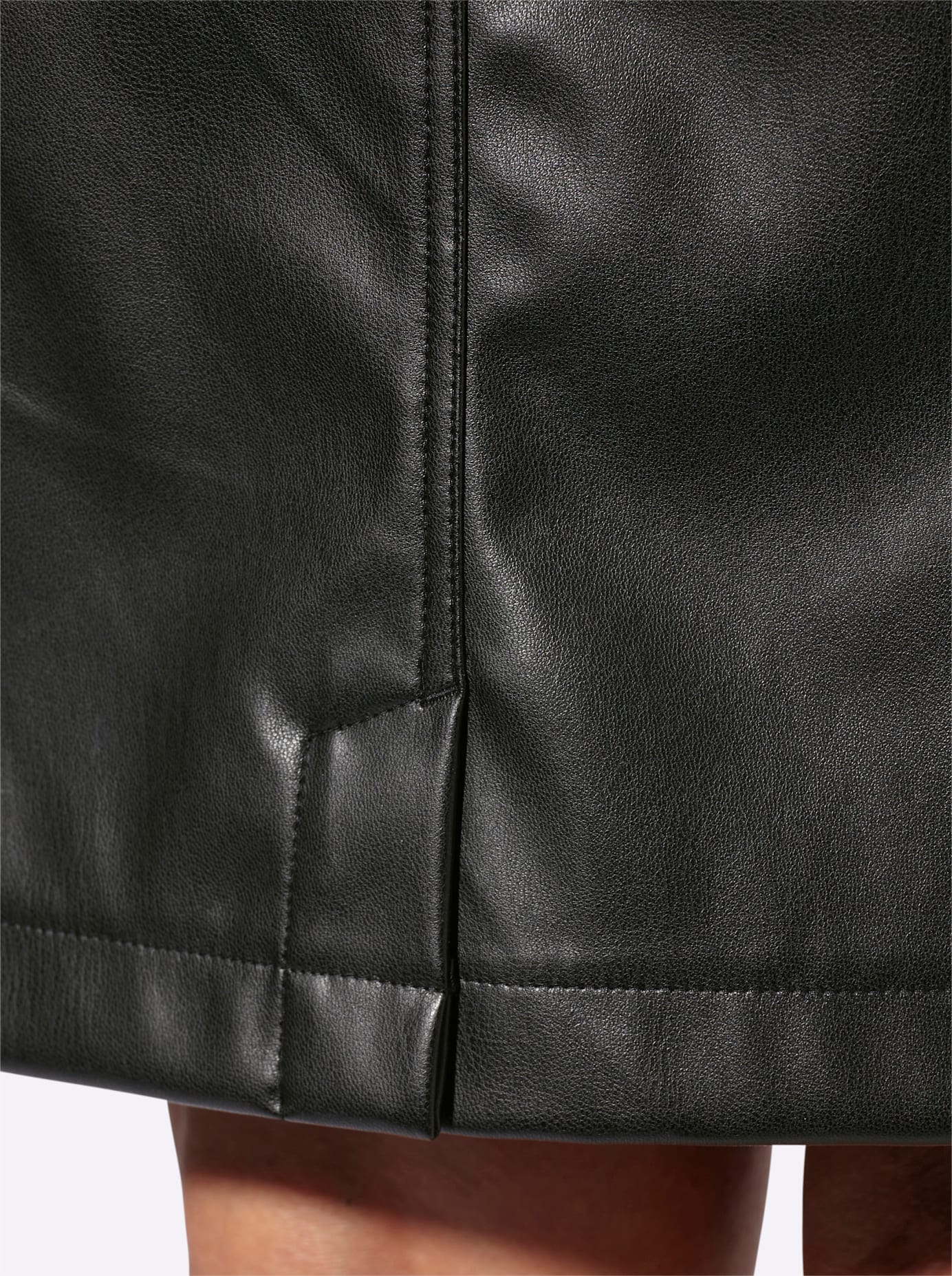 Inspirationen Jupe en similicuir