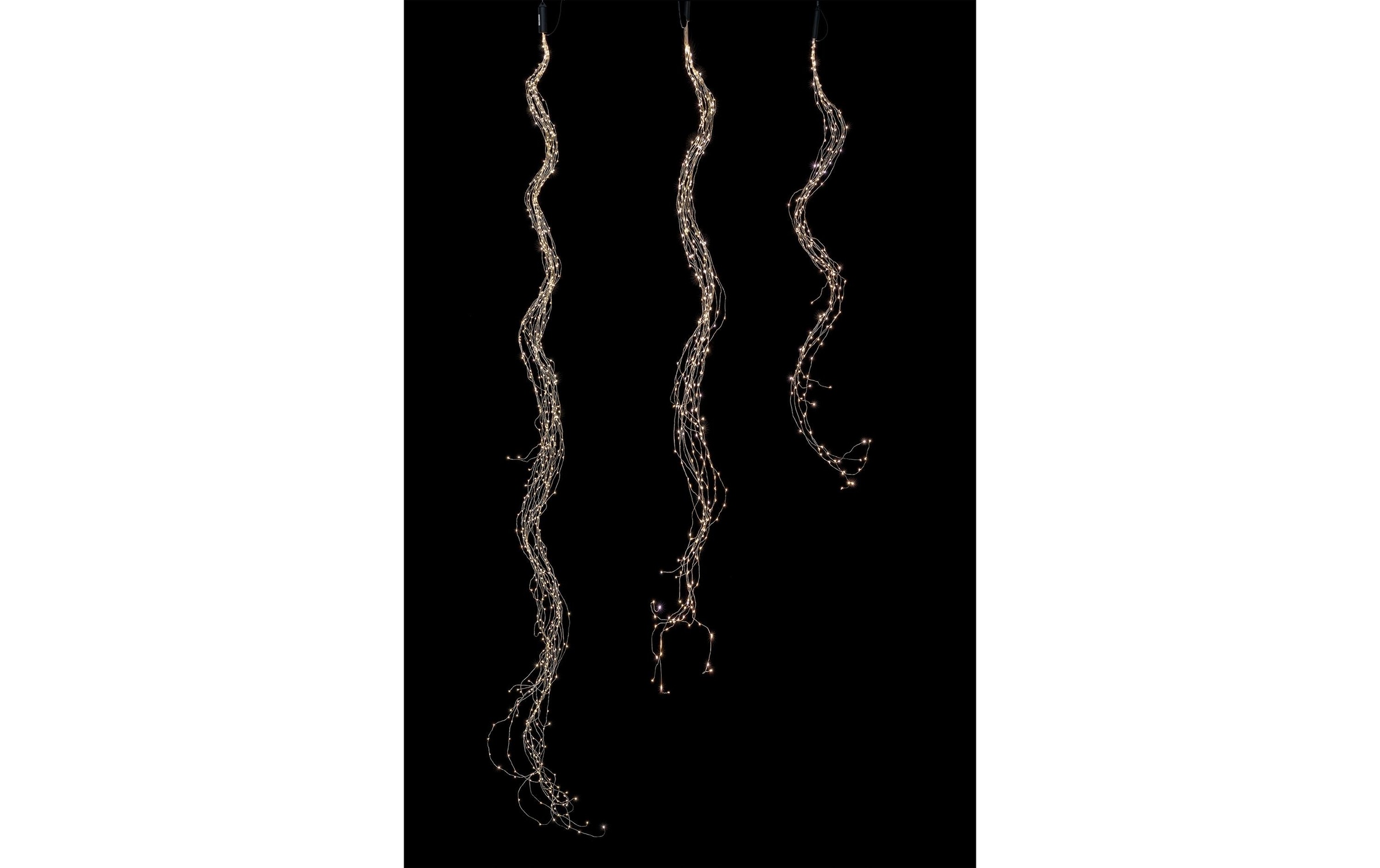 STT LED-Lichterkette »LED Angel Hair 150 silber« 150 Stk.-flammig