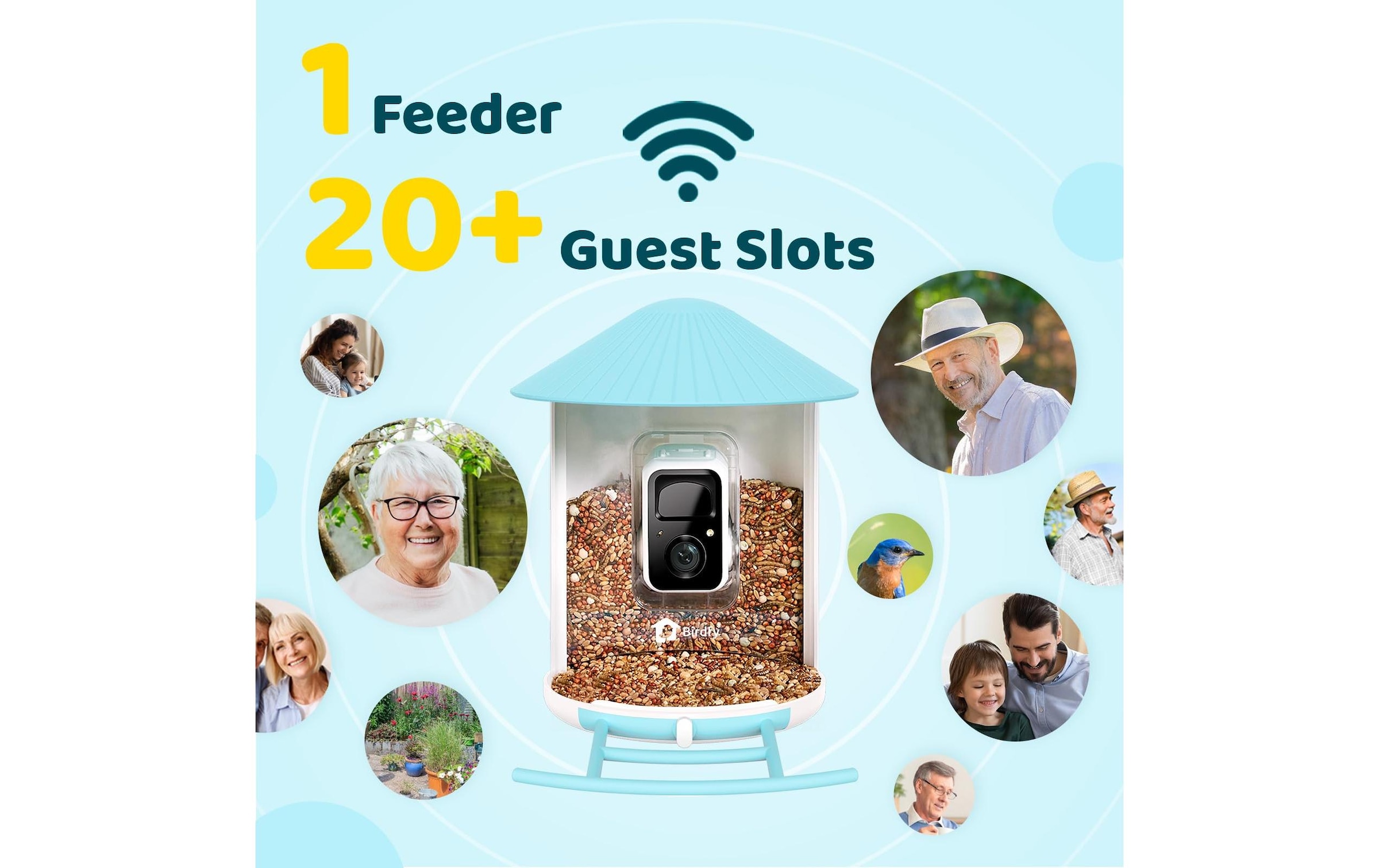 Birdfy Futterspender »Basic Solar«