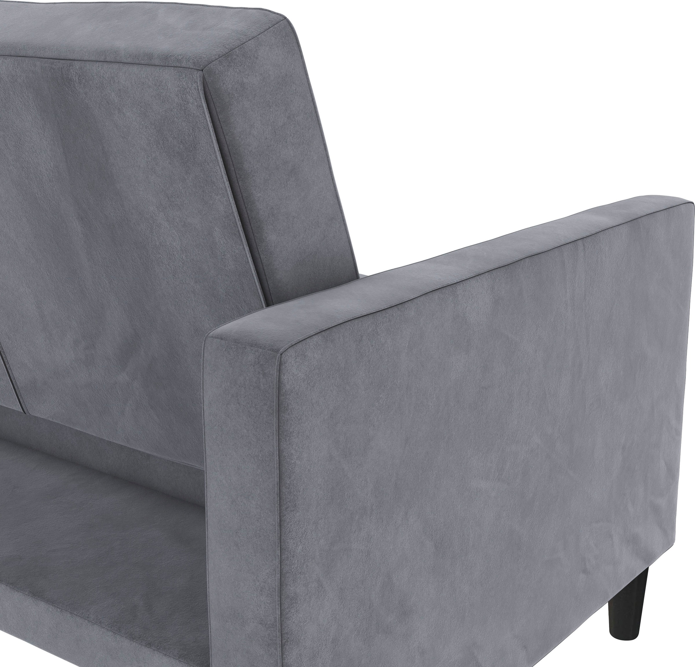 Dorel Home 3-places »Presley« Sofa mit Bett-Funktion und verstellbarer Rückenlehne