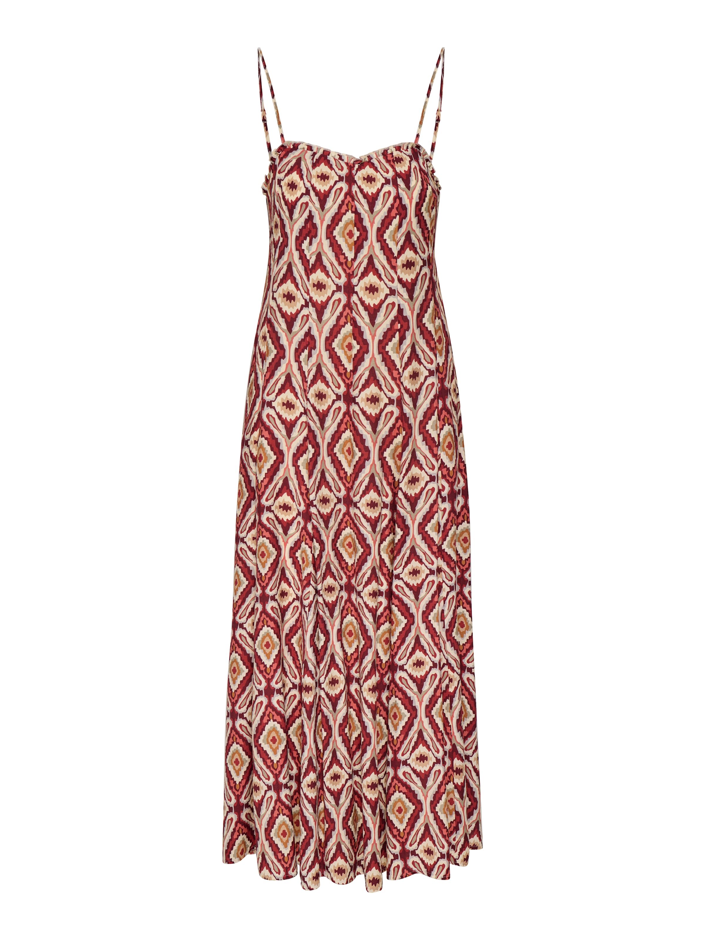 ONLY Robe d'été »ONLSTACY MIKASI LONG STRAP DRESS WVN« Viskosemischung