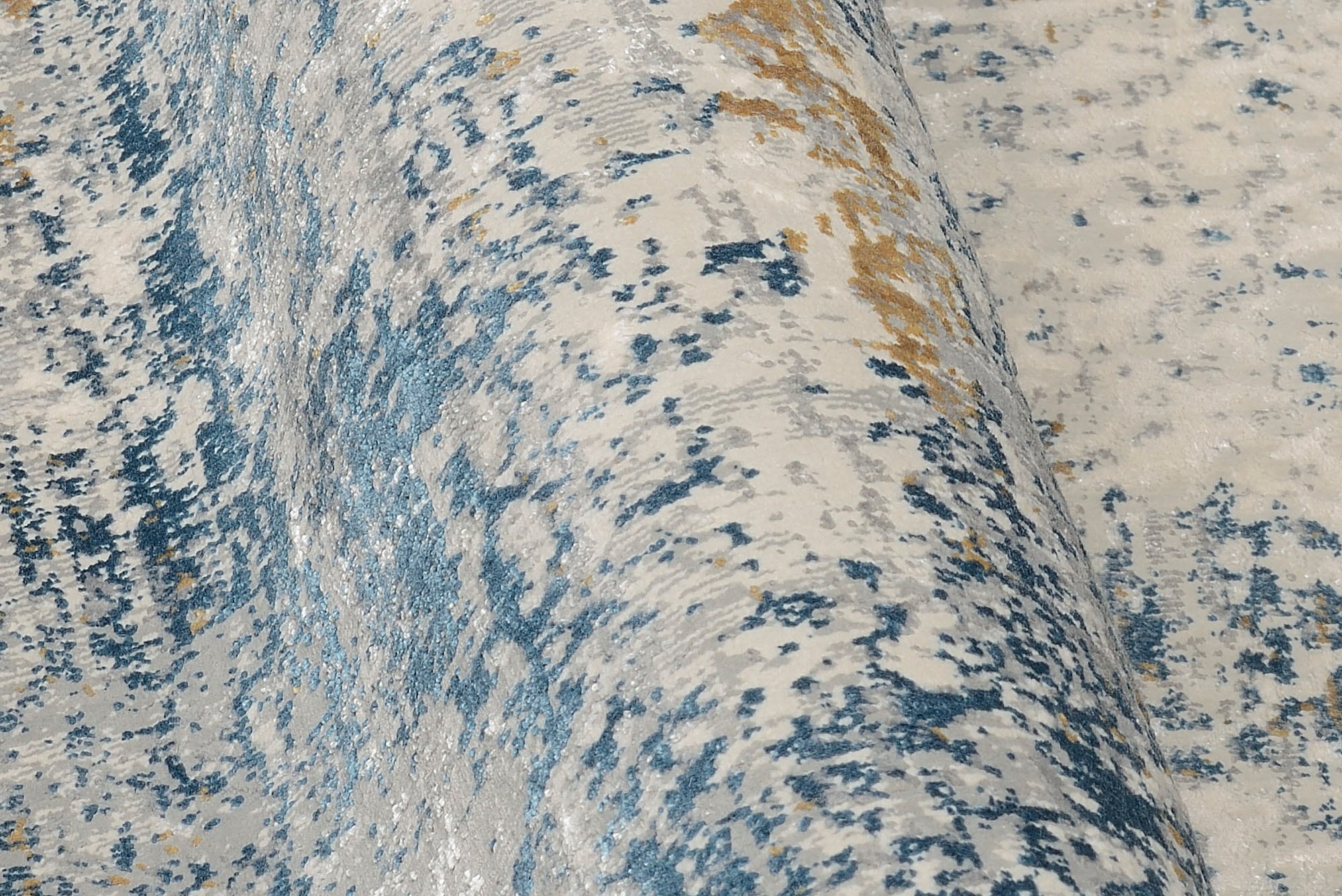 OCI DIE TEPPICHMARKE Teppich »ELEMENTS VITA« rechteckig 8 mm Höhe Kurzflor, dezenter Glanz, Viskose, Wohnzimmer