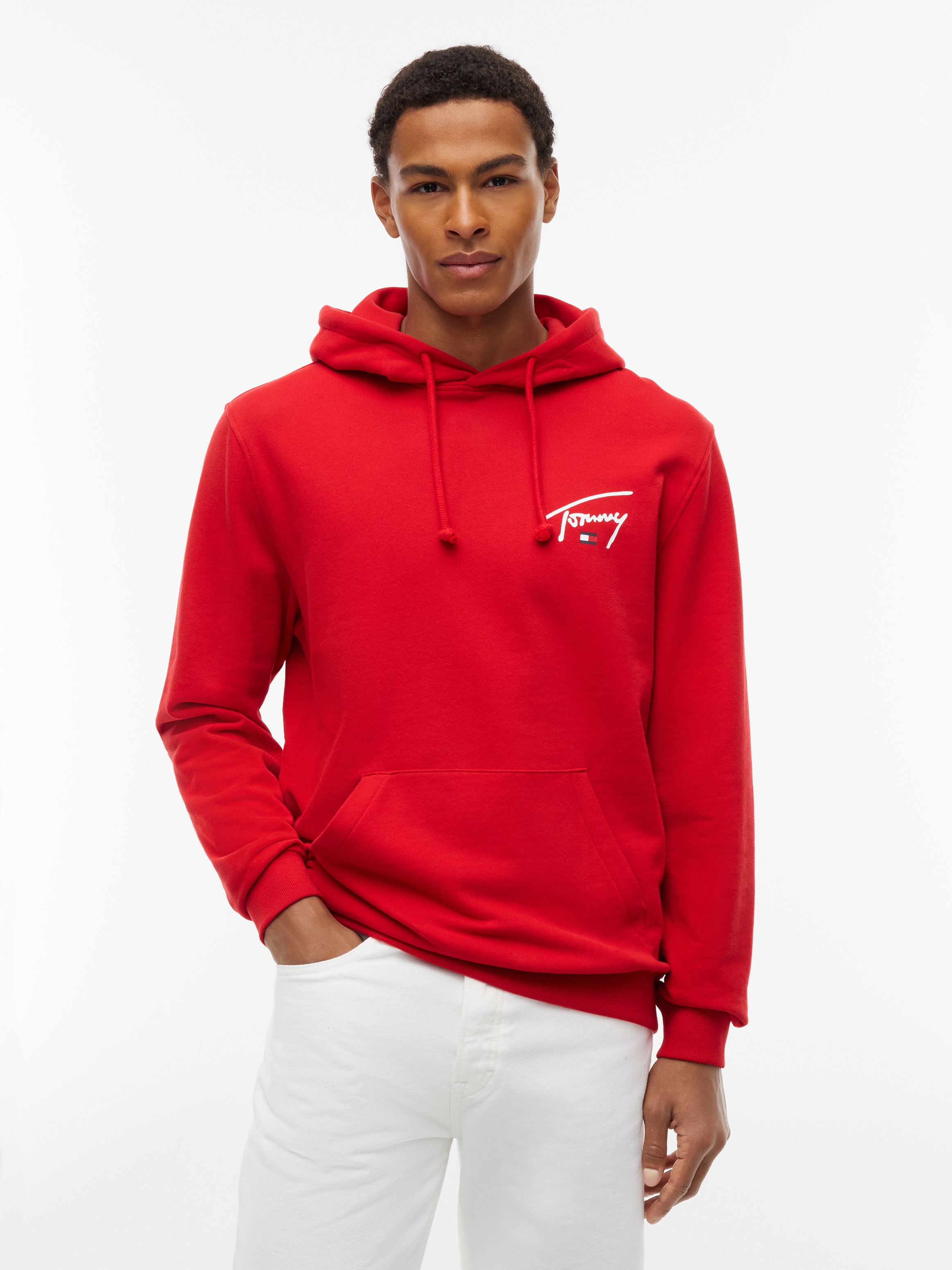 Tommy Jeans Sweat à capuche »REGULAR ENTRY SIGNATURE HOOD«, coupe régulière avec capuche
