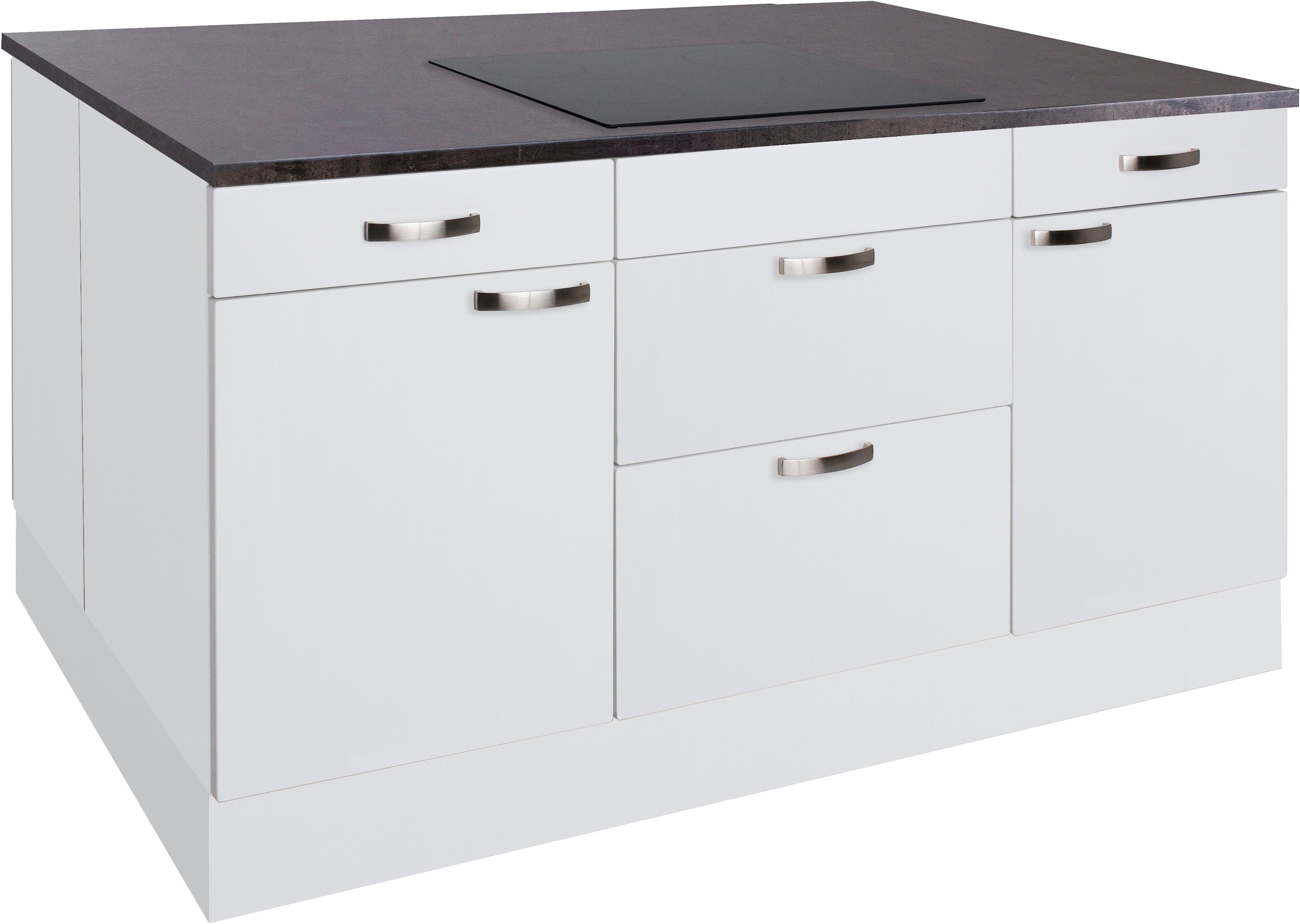 KOCHSTATION Kücheninsel »KS-Cara« Vollauszüge und Soft-Close-Funktion,  Stellbreite 160 x 95 cm