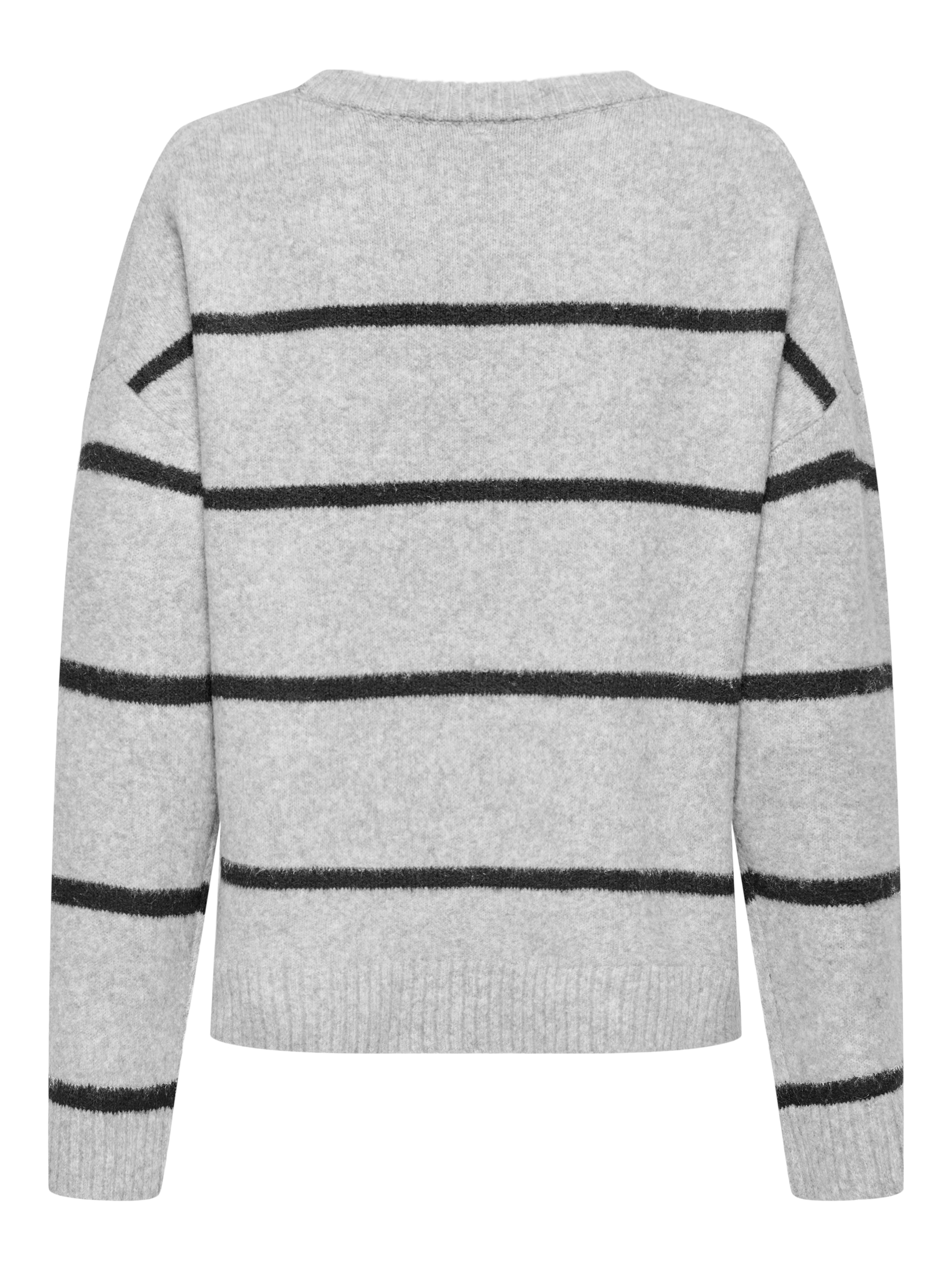 ONLY Pull en tricot »ONLOXFORD LIFE LS STRIPE O-NECK KNT«