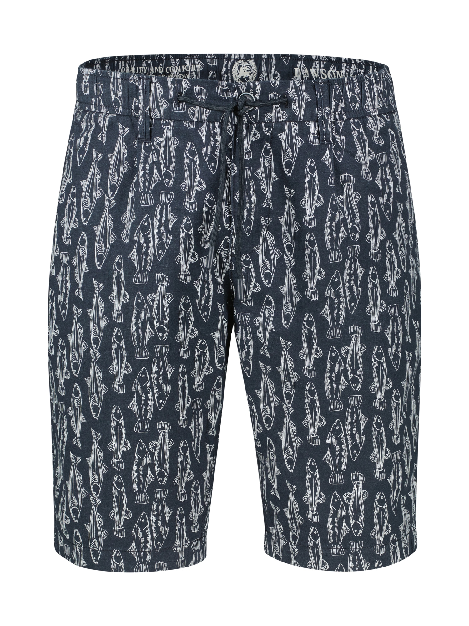 LERROS Chinoshorts »Leichte Chino-Bermuda mit Print, grosse Grössen«