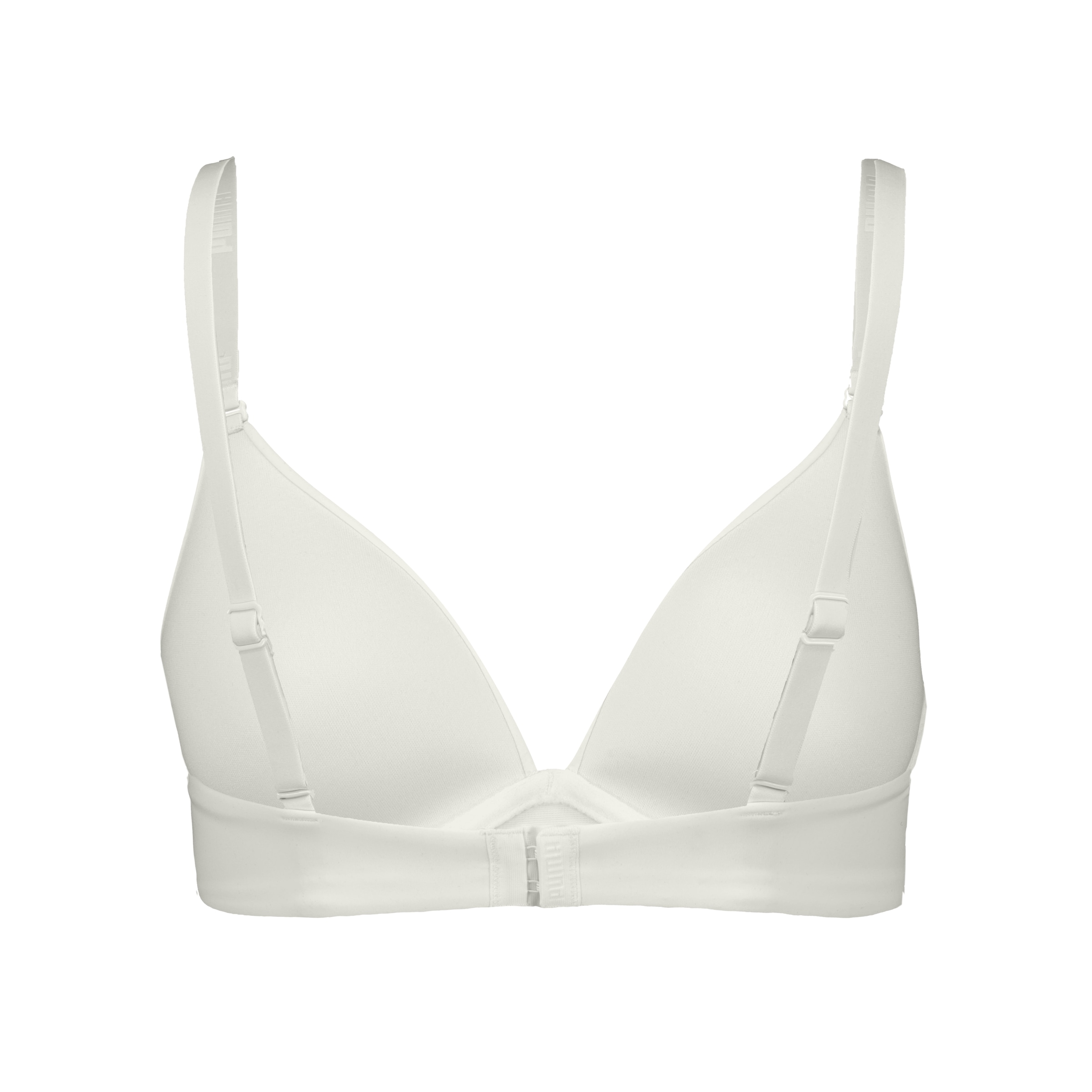 PUMA Soutien-gorge à armatures »PUMA WOMEN MICROFIBER SOFT PADDED BRA« mit wendbaren und verstellbaren Trägern, Logodruck vorn