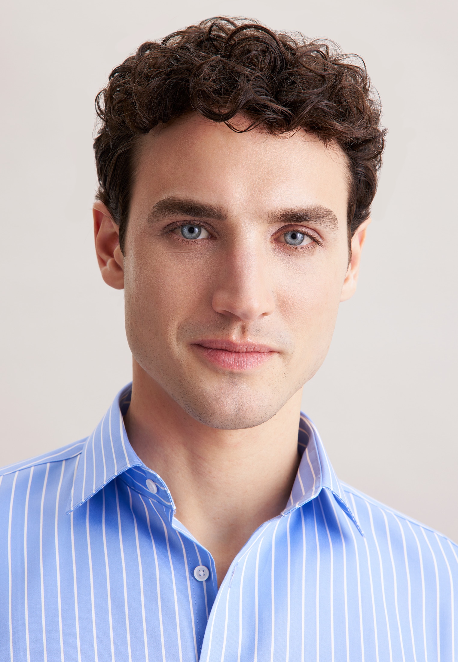 seidensticker Businesshemd »Schwarze Rose« Slim 1/1 Kentkragen Gestreift