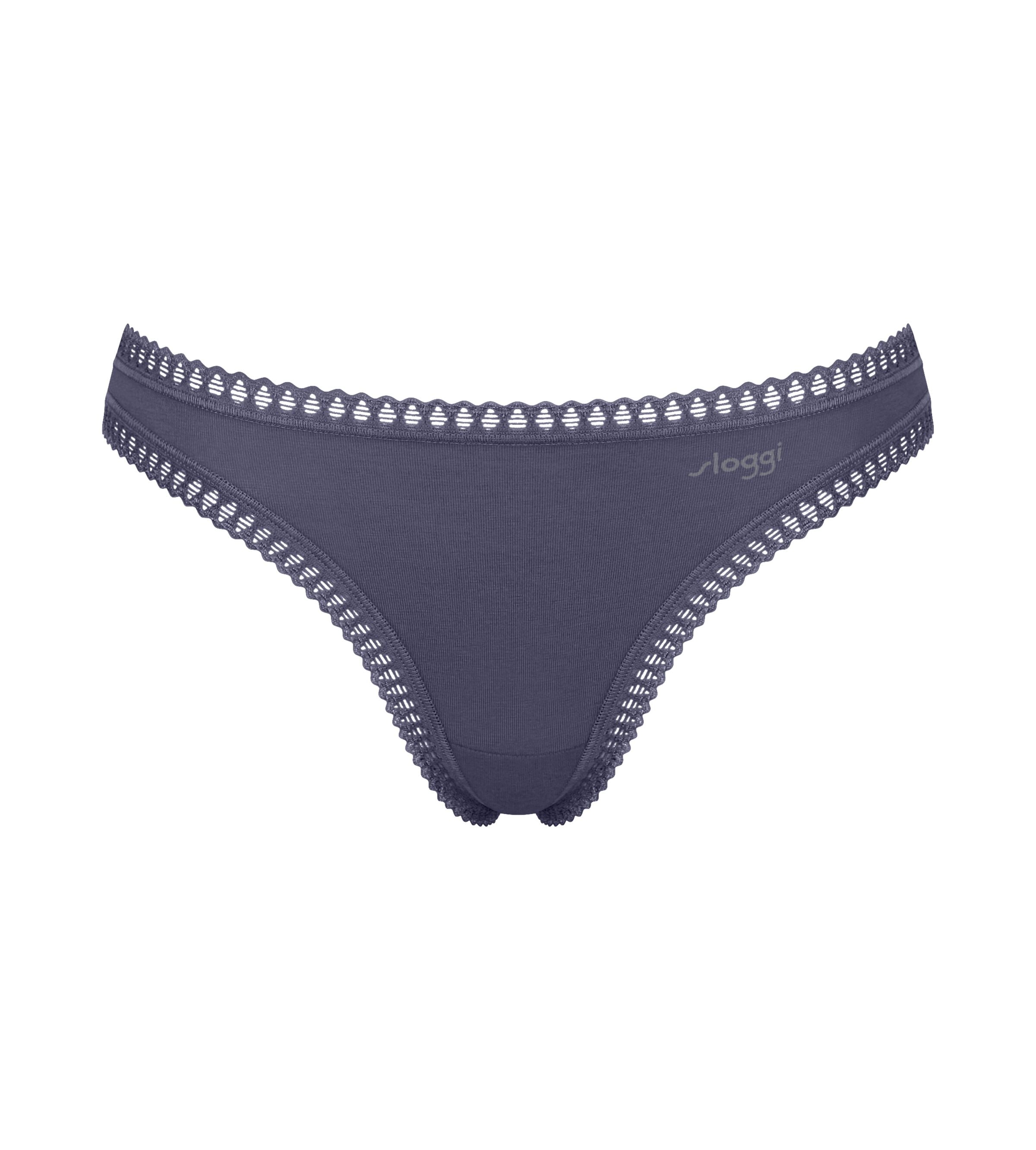 sloggi String »GO Crush« détails en dentelle extensible, multipack, mélange coton, confortable