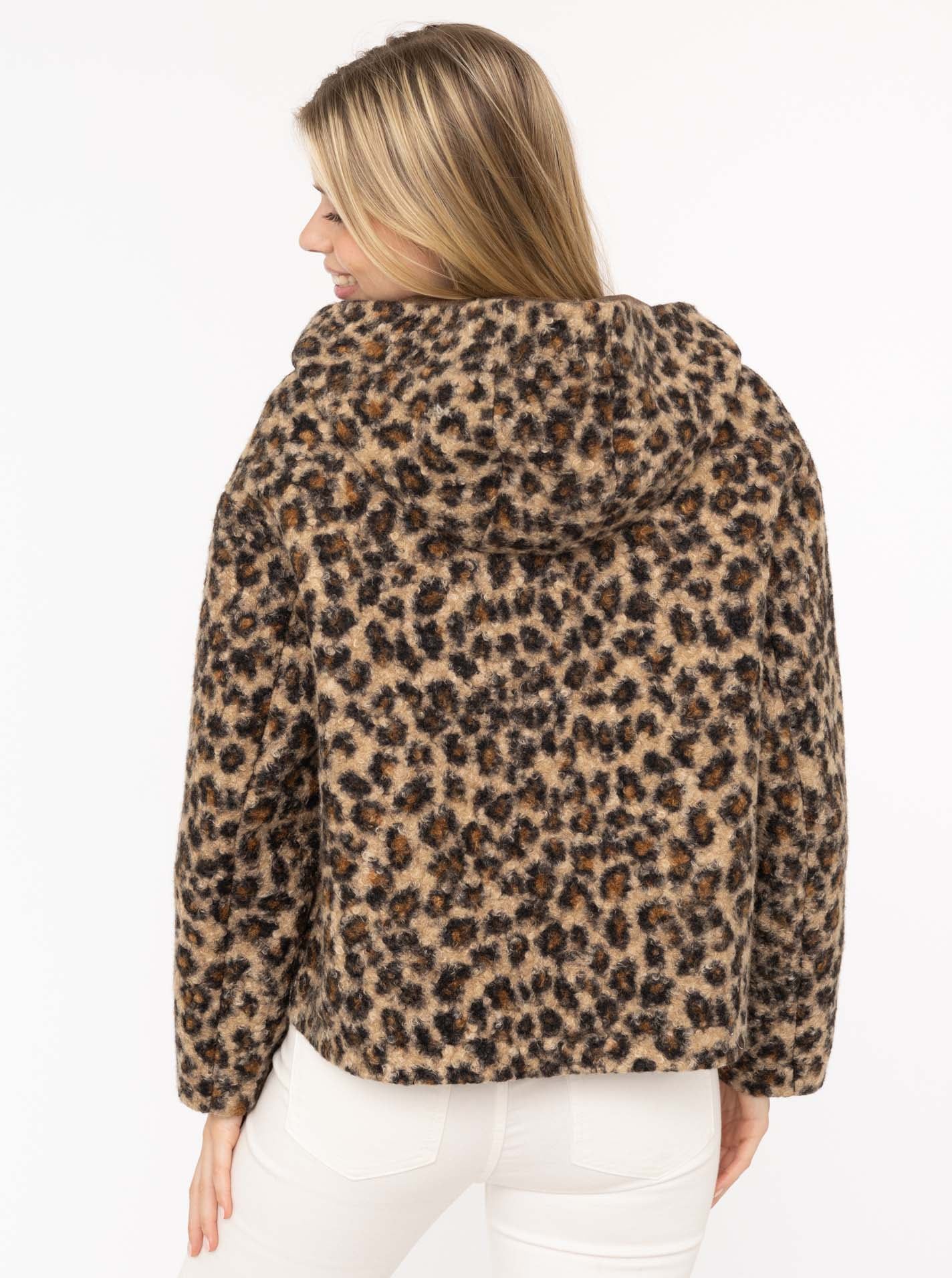 Zwillingsherz Veste courte »"Fur"« Kapuze, Reissverschluss, Seitliche Taschen